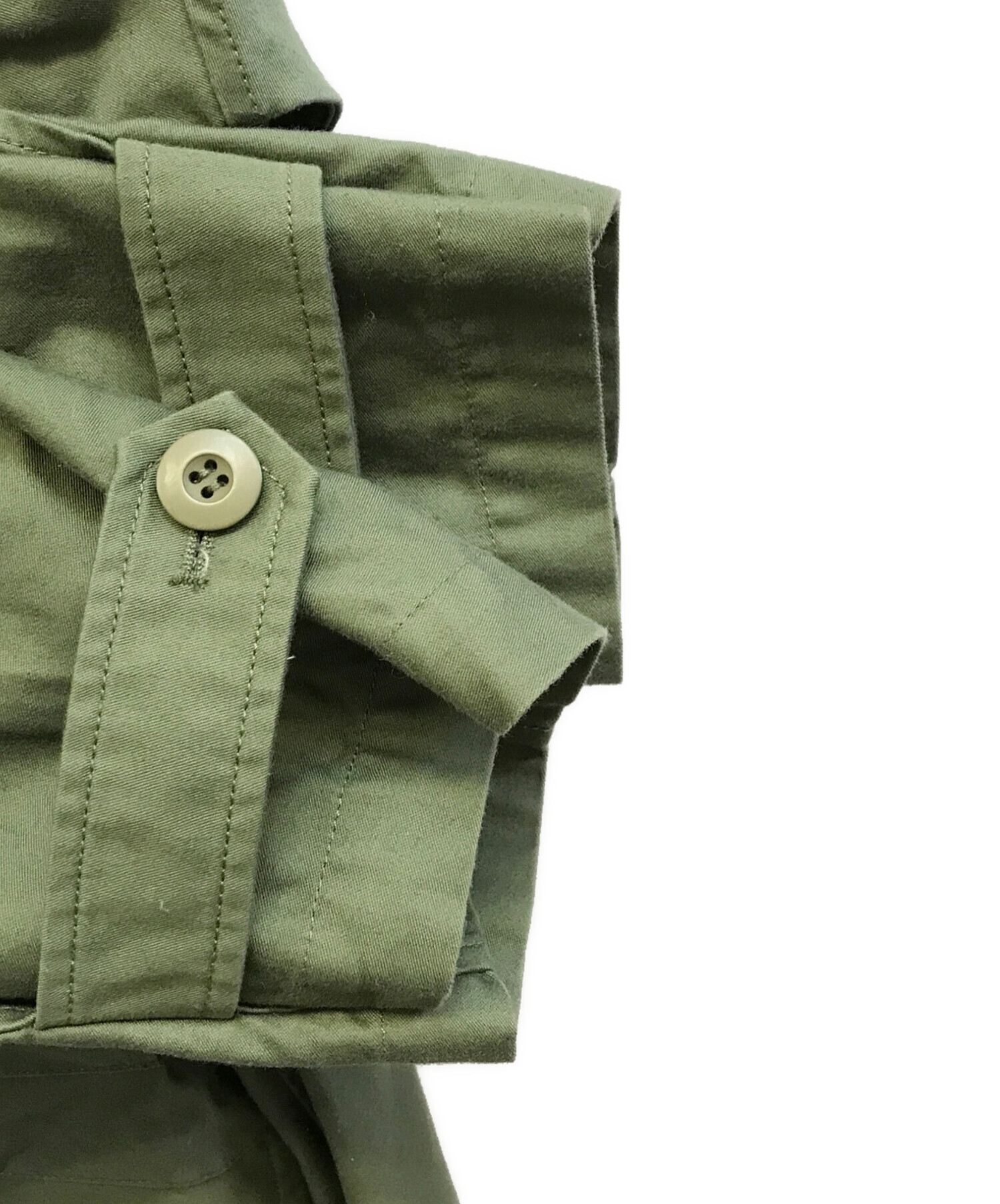 すいか様CLANE 2WAY MILITARY JACKET KHAKI クラネ CLANE - 2WAY MILITARY JACKET - KHIKI | ADDICT WEB SHOP