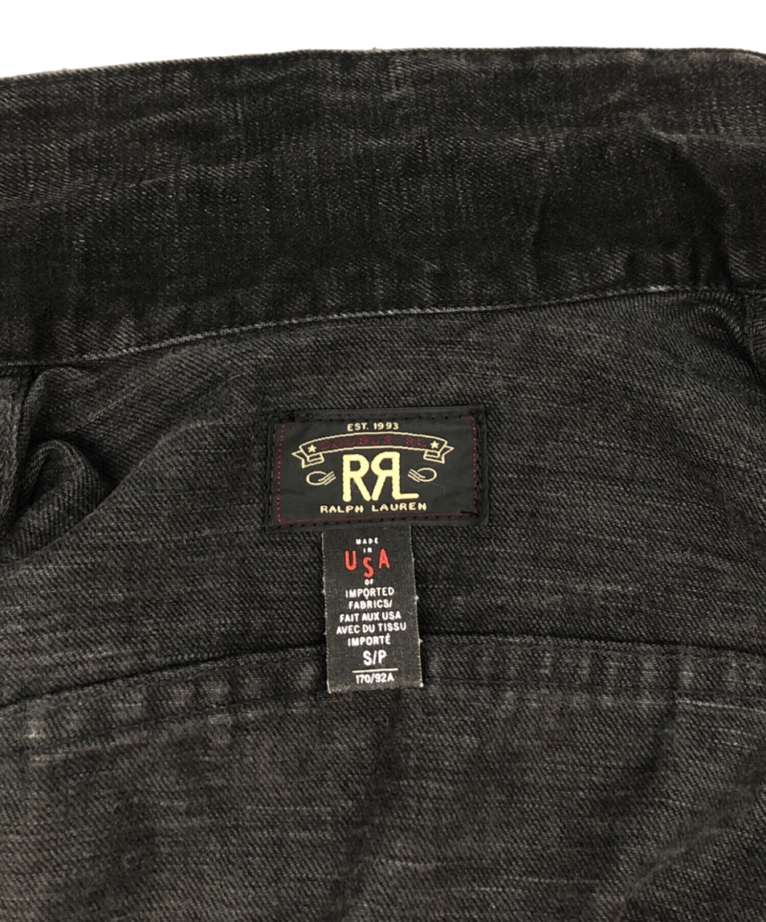 中古・古着通販】RRL (ダブルアールエル) デニムトラッカージャケット