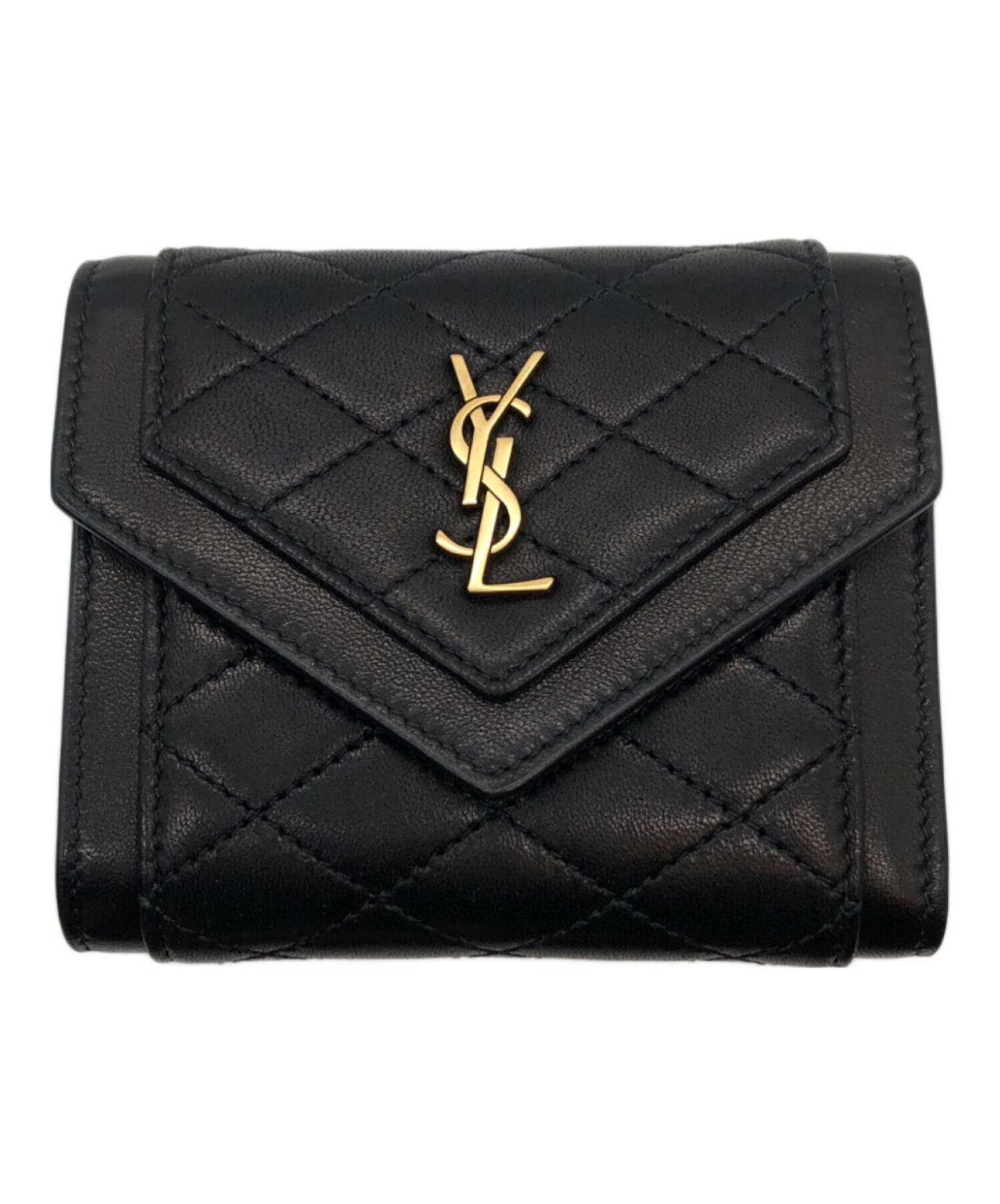 イブサンローラン キルティングレザー YSL キルティングレザー