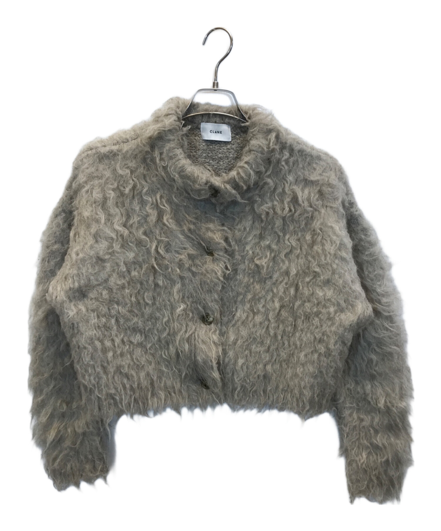 CLANE SHAGGY SHORT KNIT CARDIGAN 中古・古着通販CLANE (クラネ