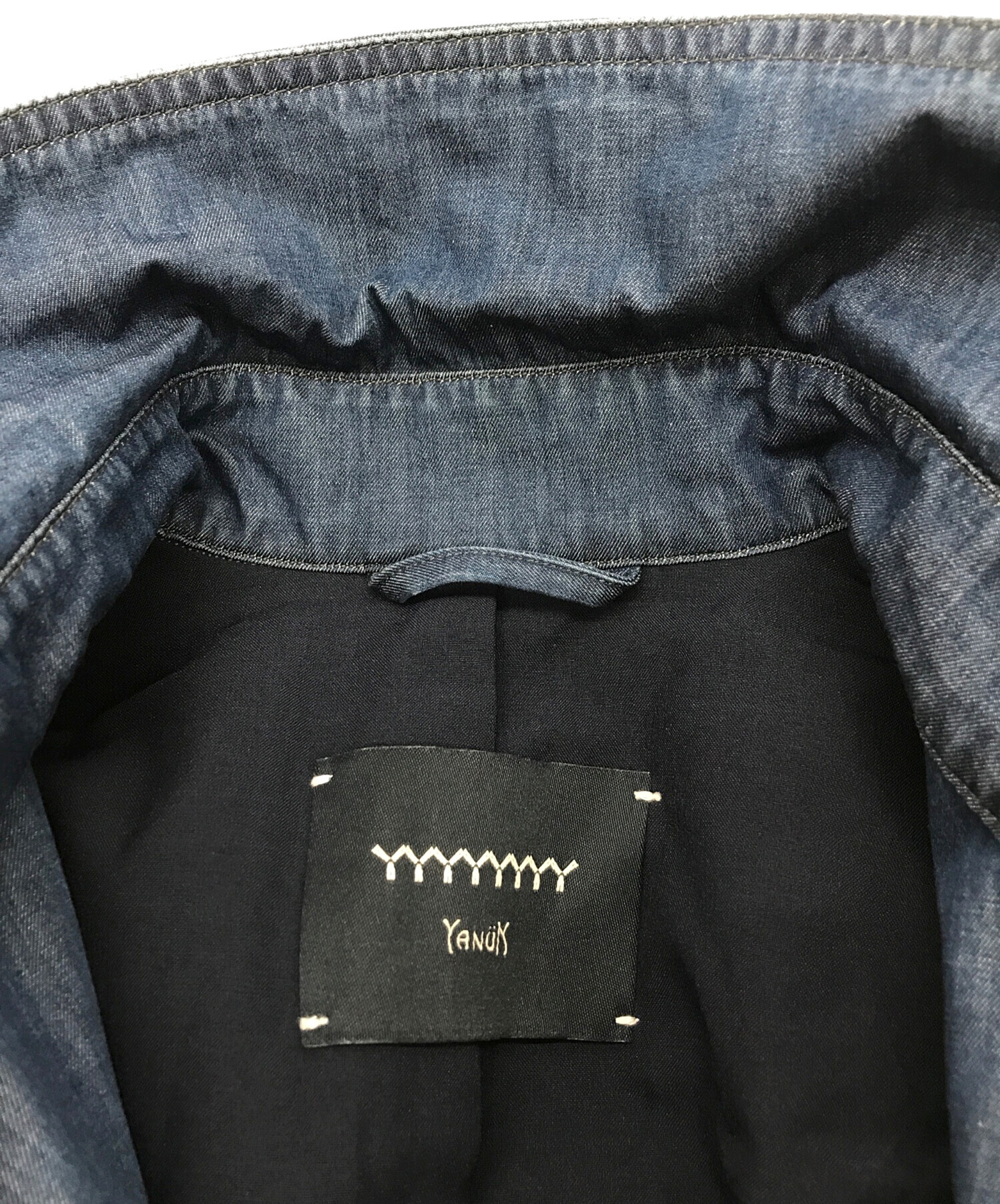 中古・古着通販】YANUK (ヤヌーク) デニムトレンチコート インディゴ