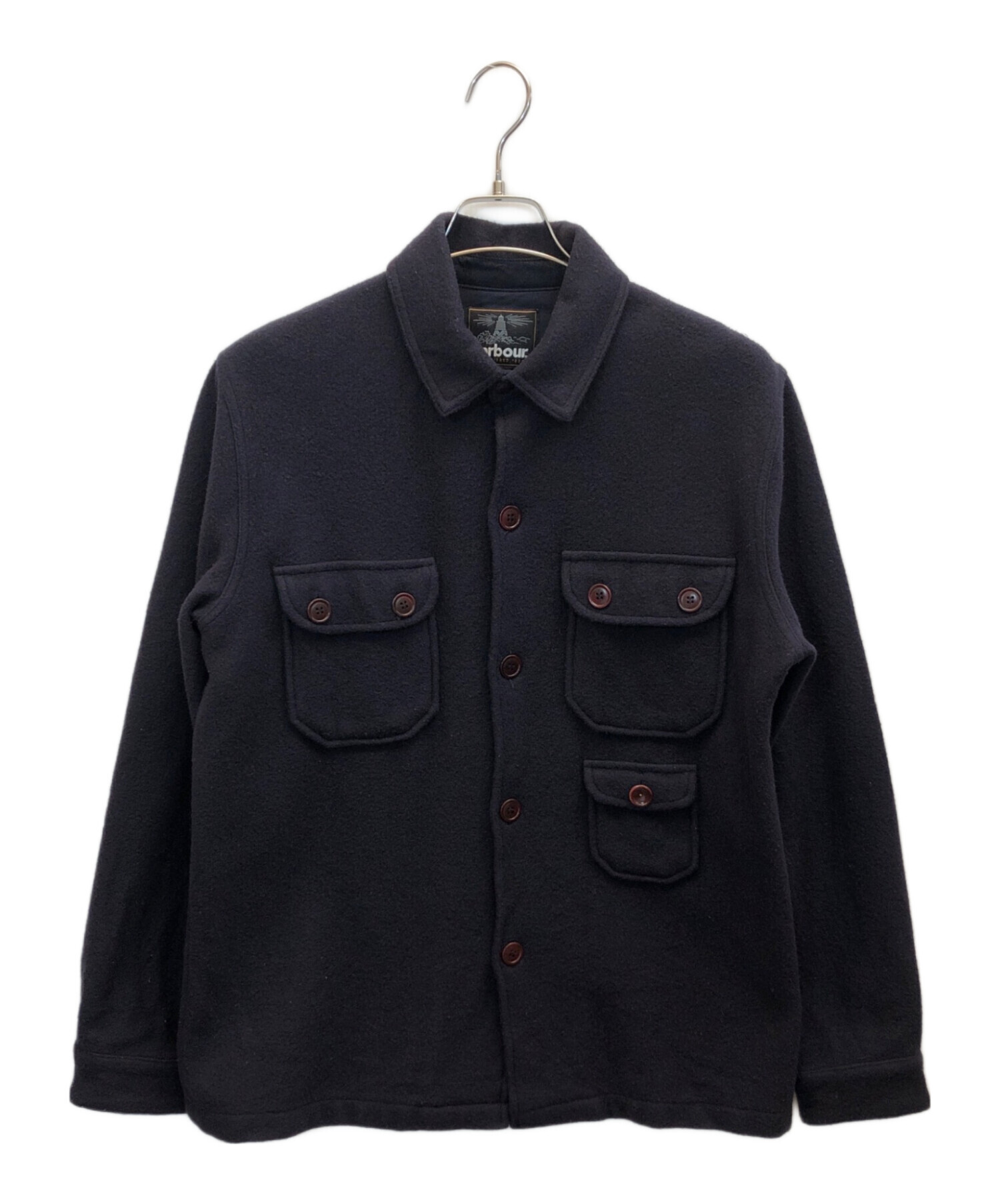 中古・古着通販】Barbour (バブアー) CPOシャツジャケット ネイビー 