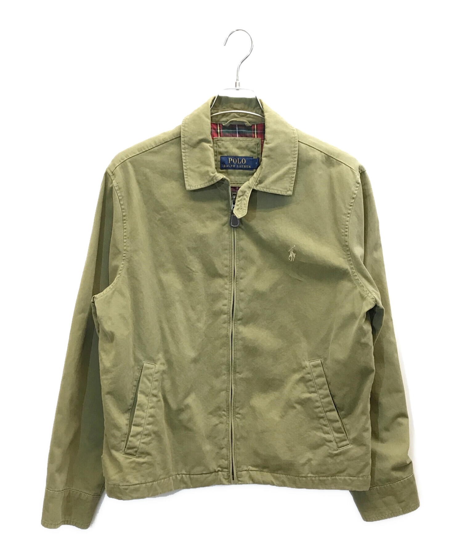 Polo by Ralph LaurenポロラルフローレンスイングトップMカーキ USA製