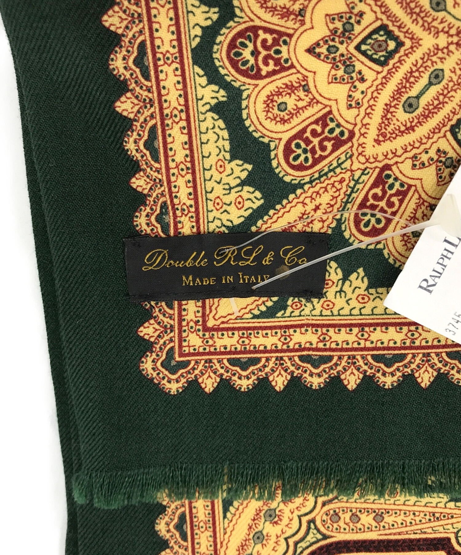 ダブルアールエル RRL イタリアmade ストール ペイズリー