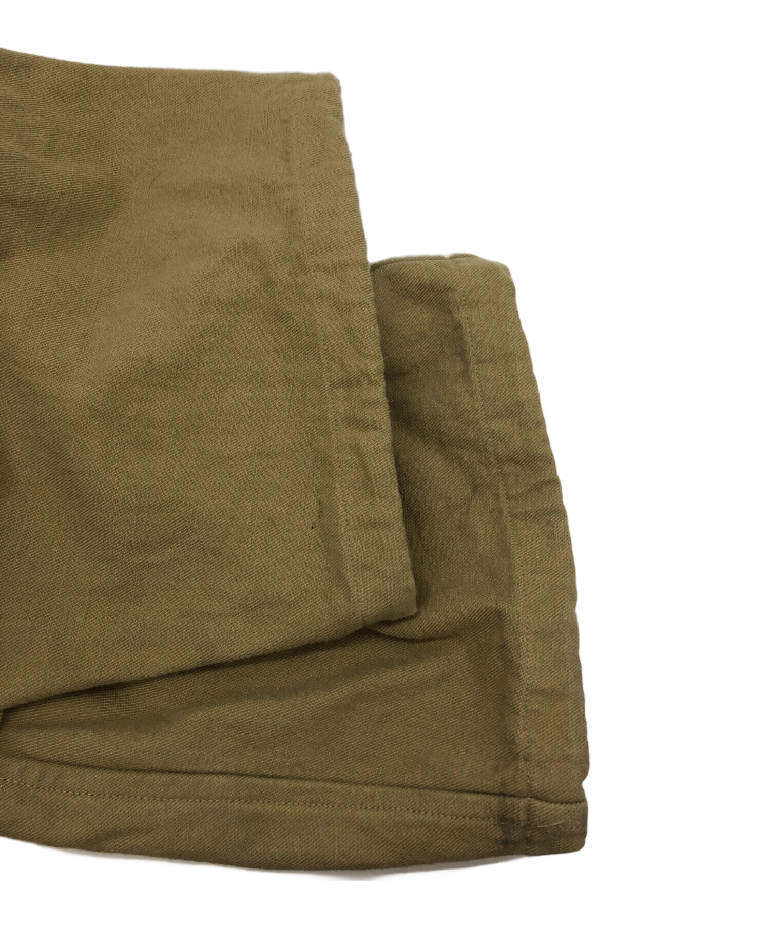 中古・古着通販】HERILL (ヘリル) Denim Cargo Pants ベージュ サイズ