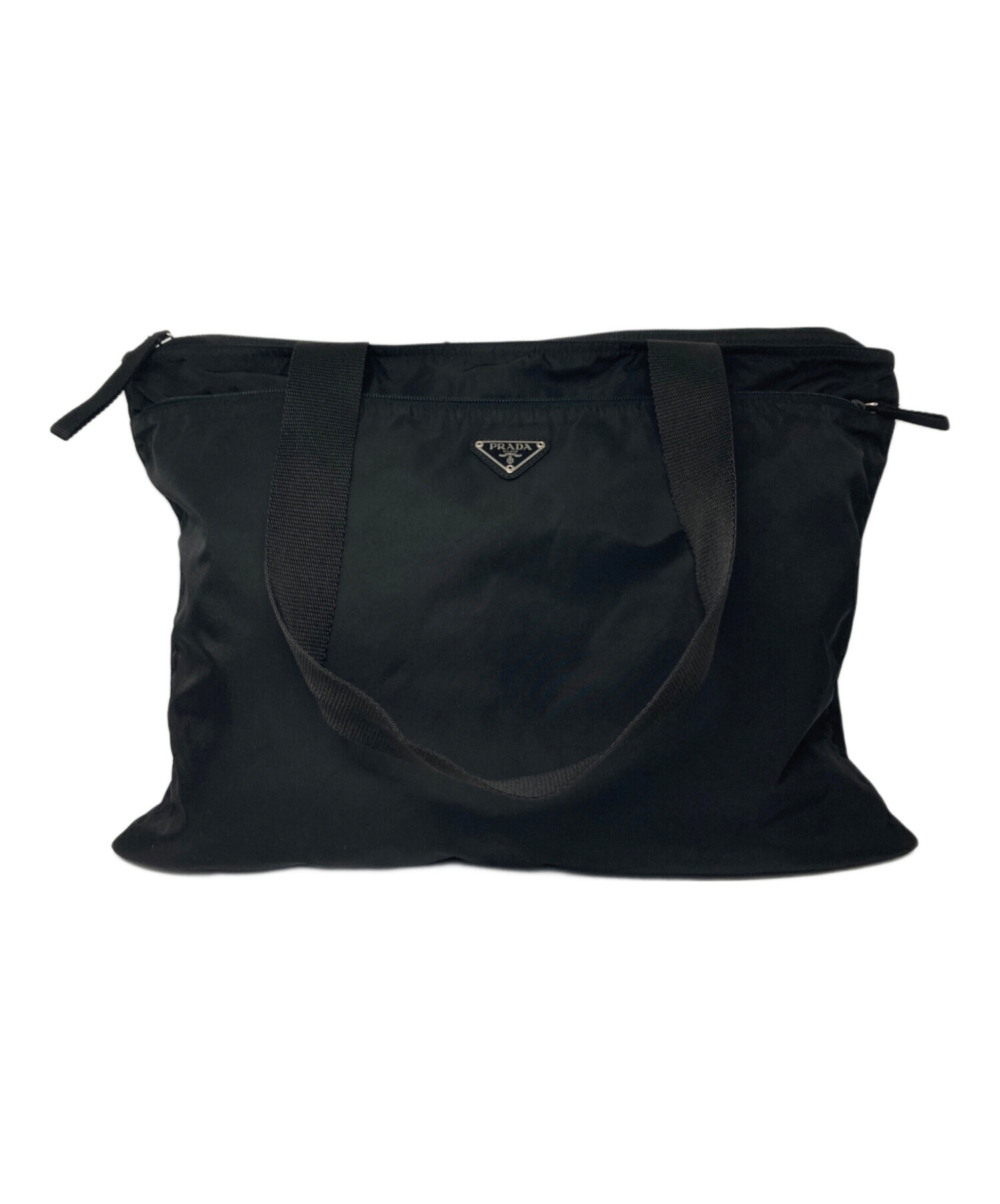 中古・古着通販】PRADA (プラダ) ナイロントートバッグ ブラック