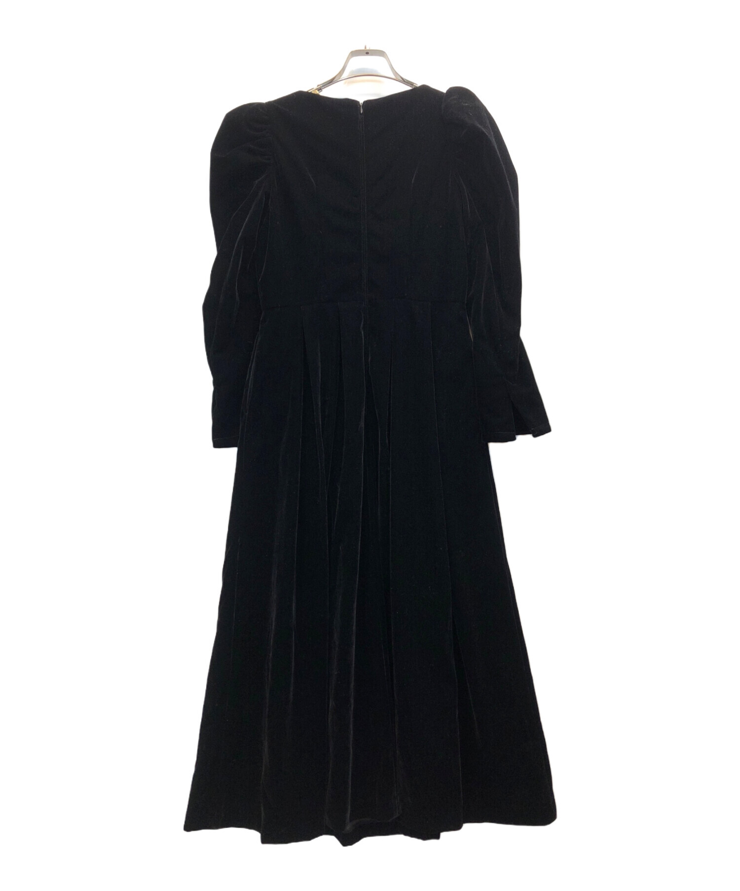 は*か様  Velour Long Dress black herli 中古・古着通販】HER LIP TO (ハーリップトゥ) Royce Velour Long