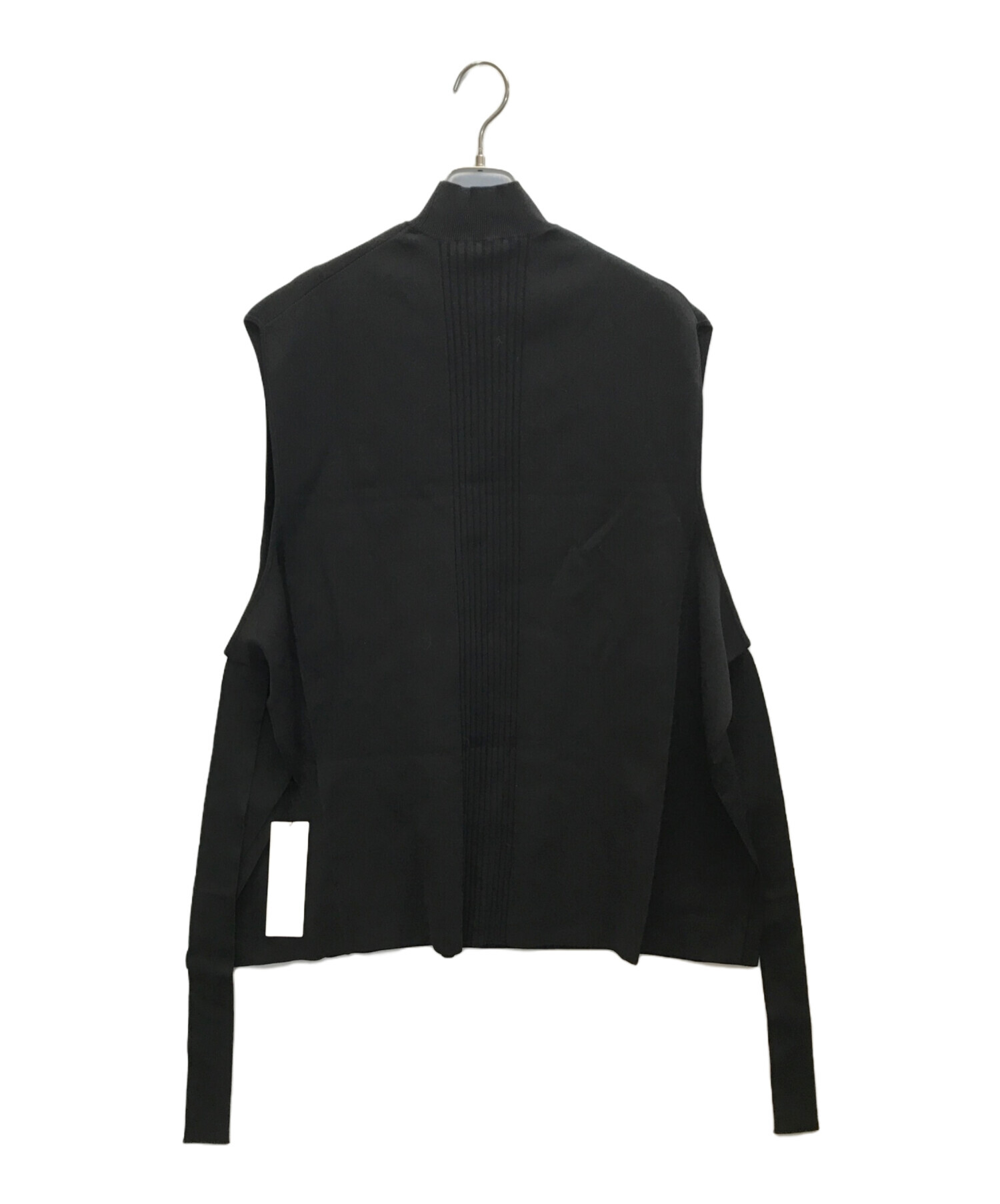 ADORE アドーア　ツィーディーニットベスト　黒　美品　38 中古・古着通販】ADORE (アドーア) ドライストレッチニットベスト