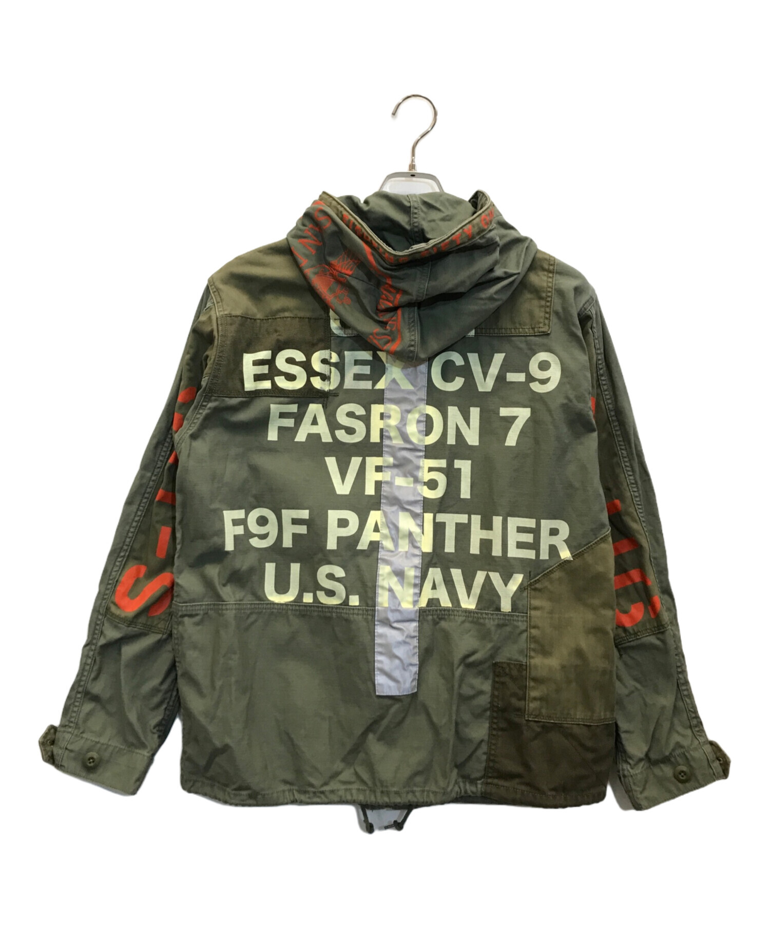 中古・古着通販】AVIREX (アヴィレックス) OVER PRINT B.D.U.JACKET 