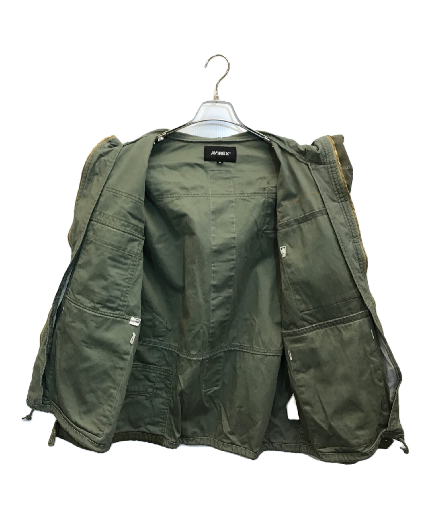 中古・古着通販】AVIREX (アヴィレックス) OVER PRINT B.D.U.JACKET 
