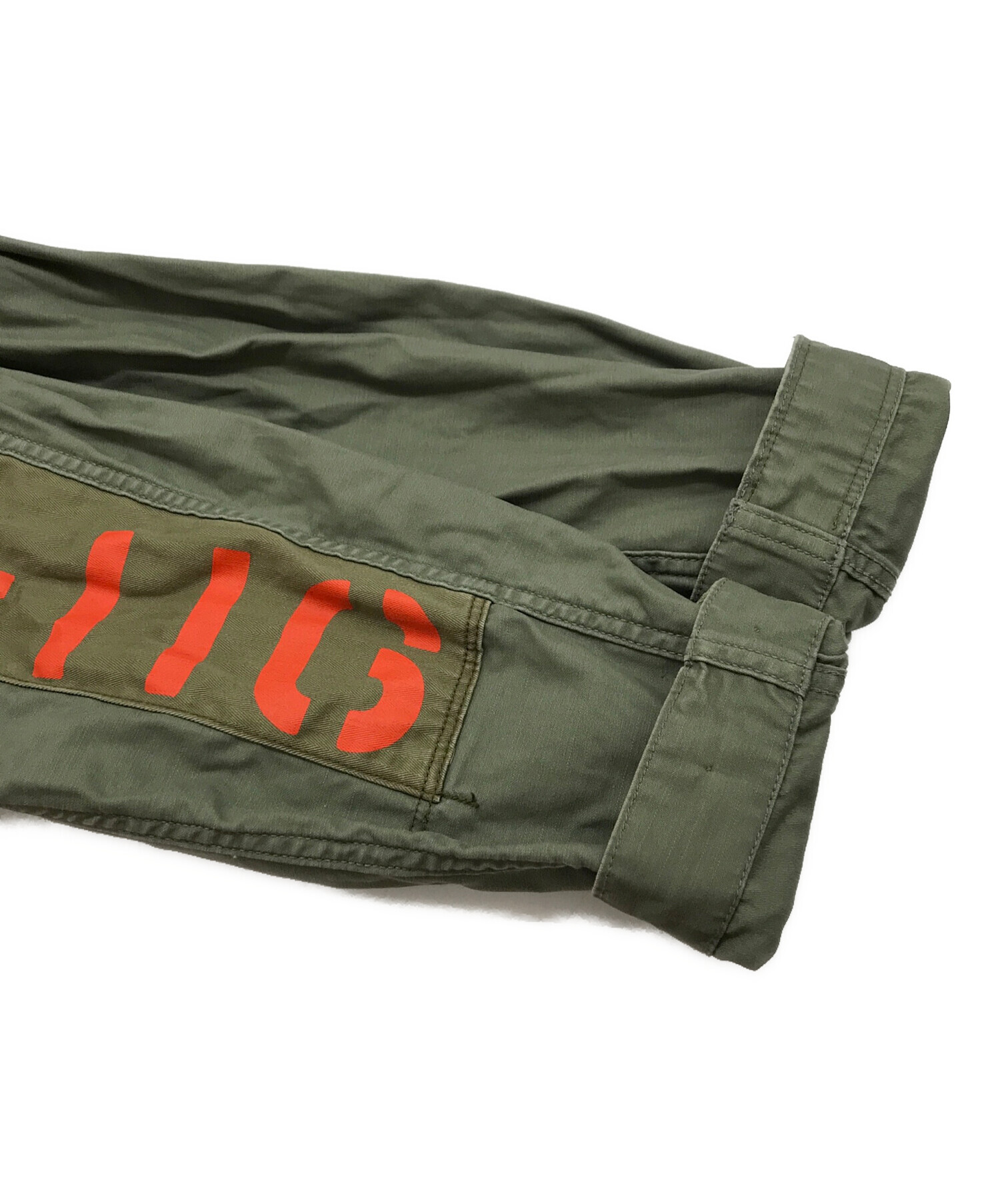中古・古着通販】AVIREX (アヴィレックス) OVER PRINT B.D.U.JACKET 