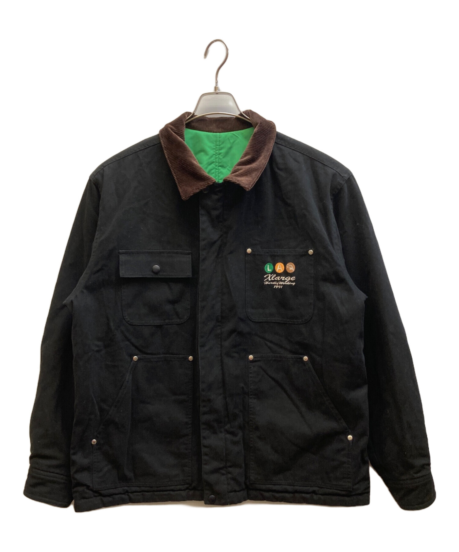 中古・古着通販】X-LARGE (エクストララージ) REVERSIBLE WORK JACKET 