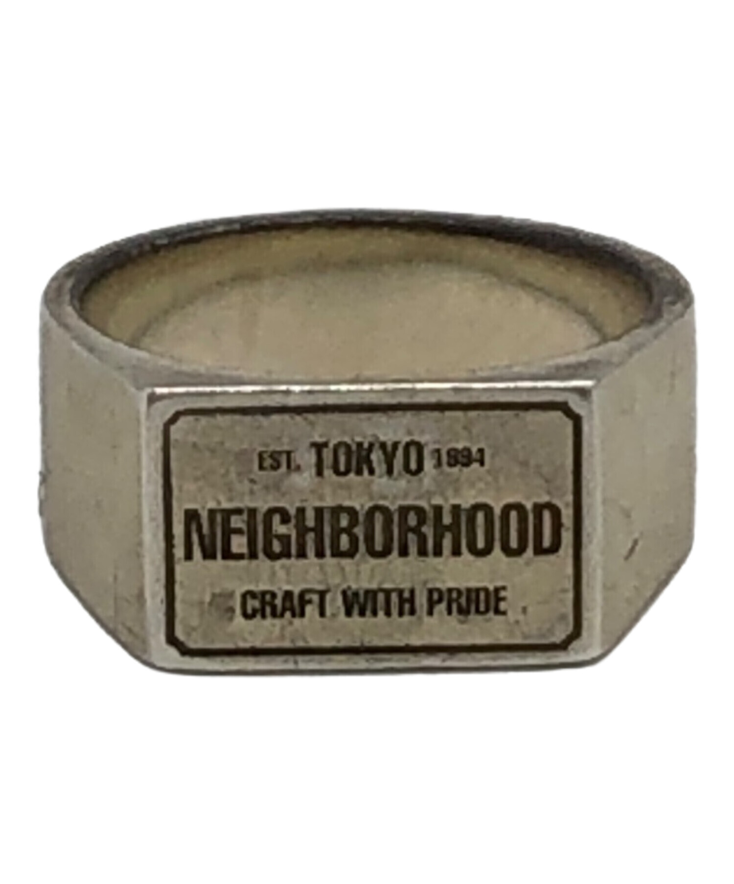 中古・古着通販】NEIGHBORHOOD (ネイバーフッド) SILVER SIGNET RING 