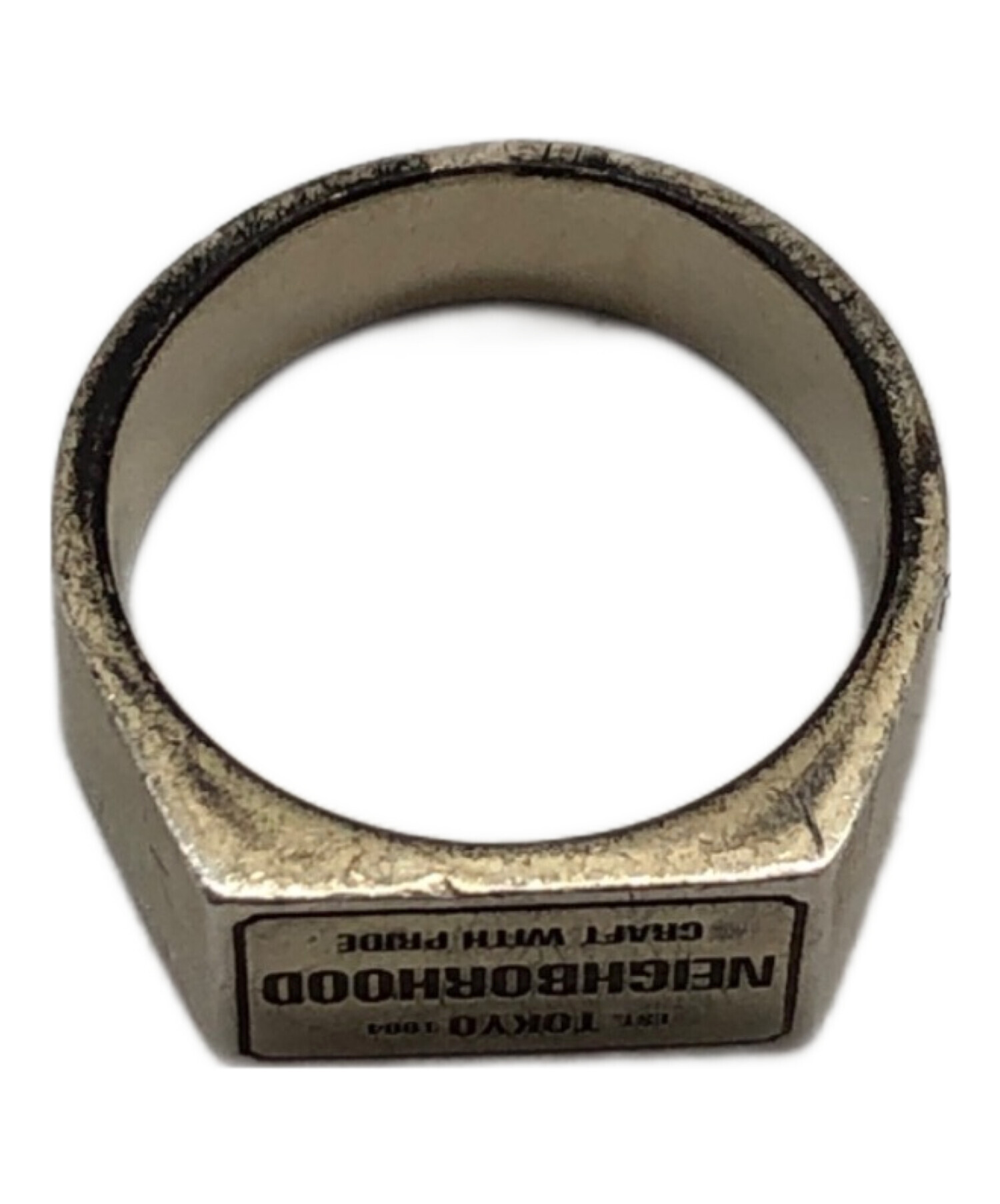 中古・古着通販】NEIGHBORHOOD (ネイバーフッド) SILVER SIGNET RING 