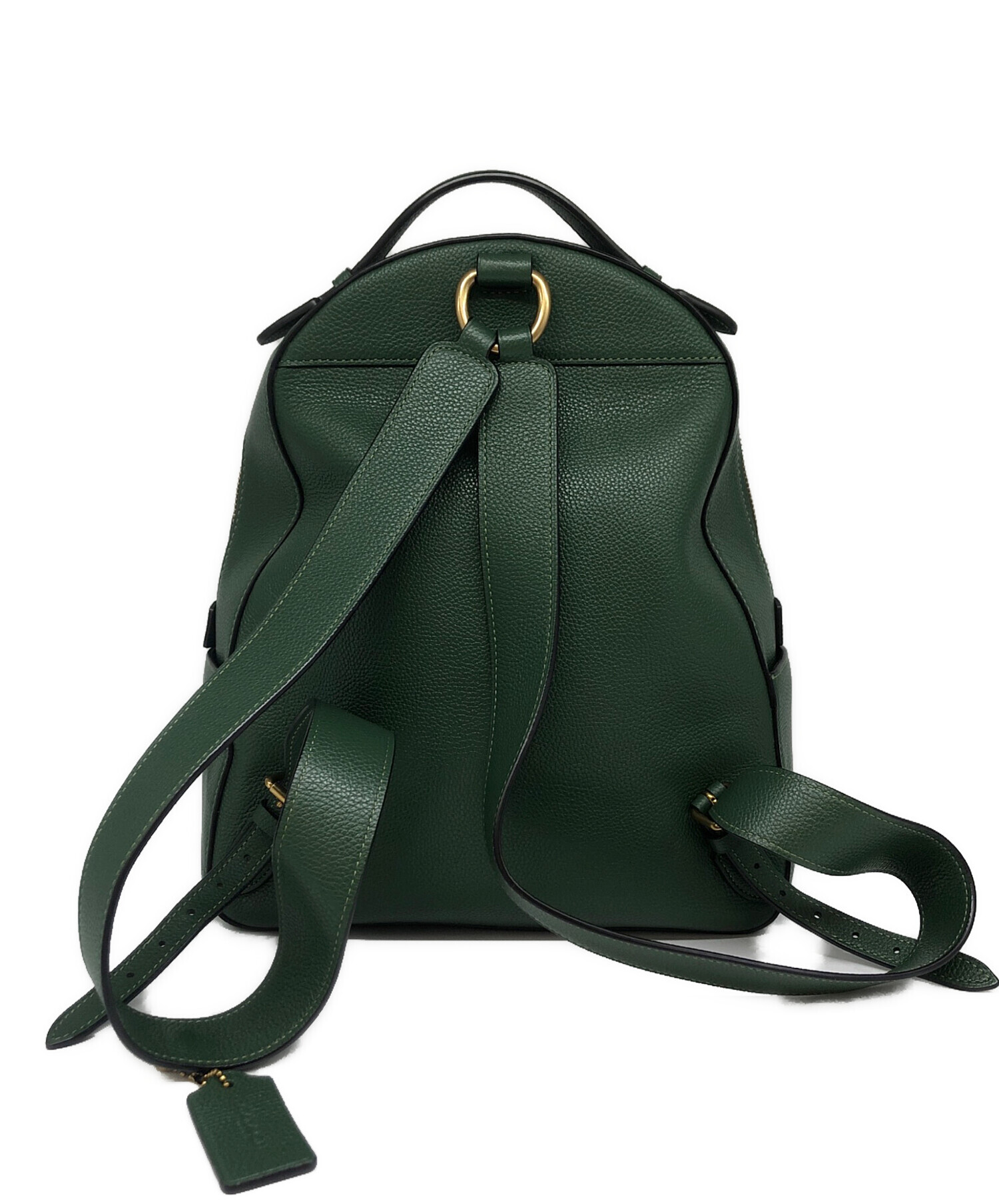 中古・古着通販】COACH (コーチ) Campus Backpack Polished Pebble