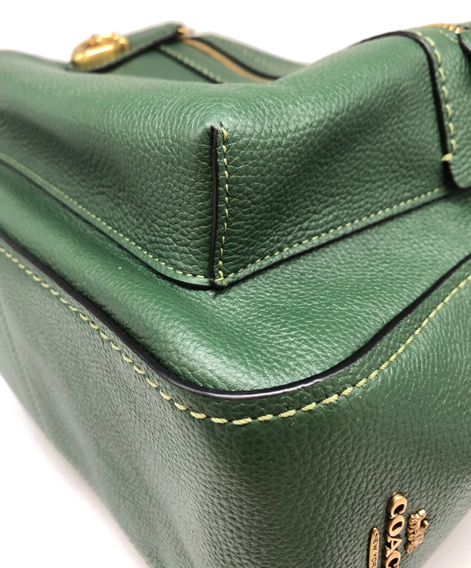 中古・古着通販】COACH (コーチ) Campus Backpack Polished Pebble