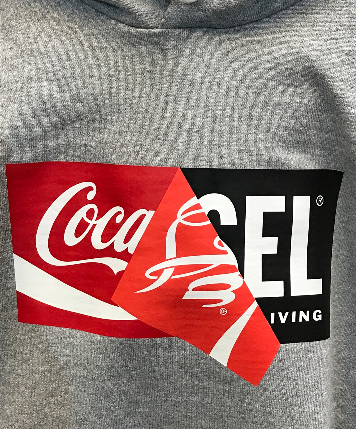 中古・古着通販】DIESEL (ディーゼル) プリントプルオーバーパーカー 