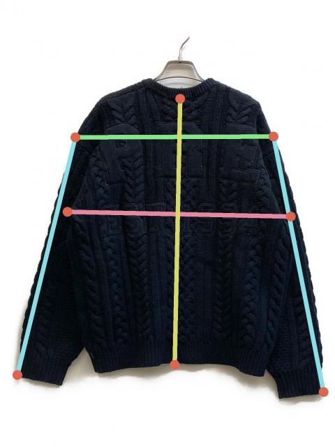 中古・古着通販】Supreme (シュプリーム) 23AW Applique Cable Knit