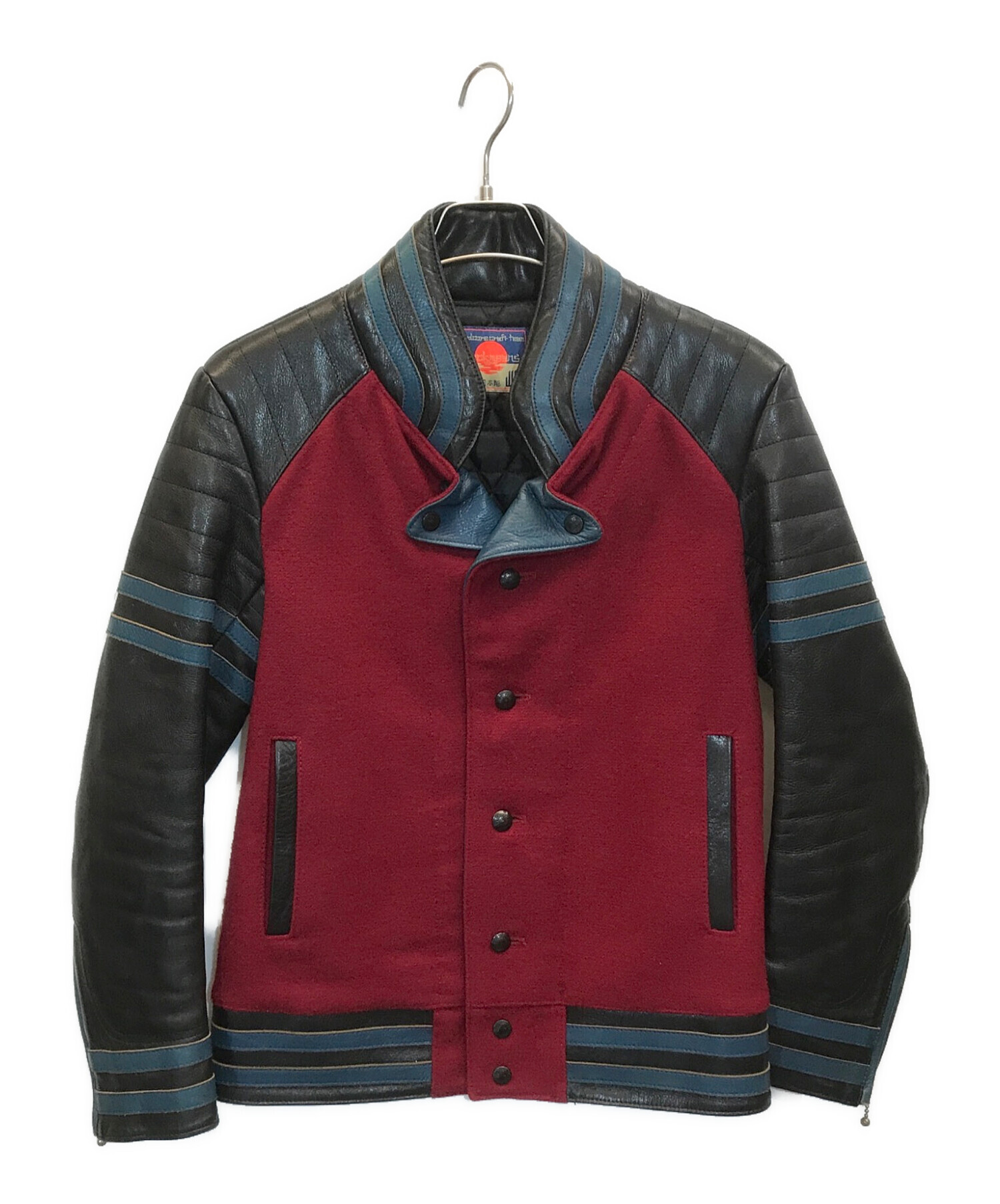 中古・古着通販】blackmeans (ブラックミーンズ) レザー/メルトン  