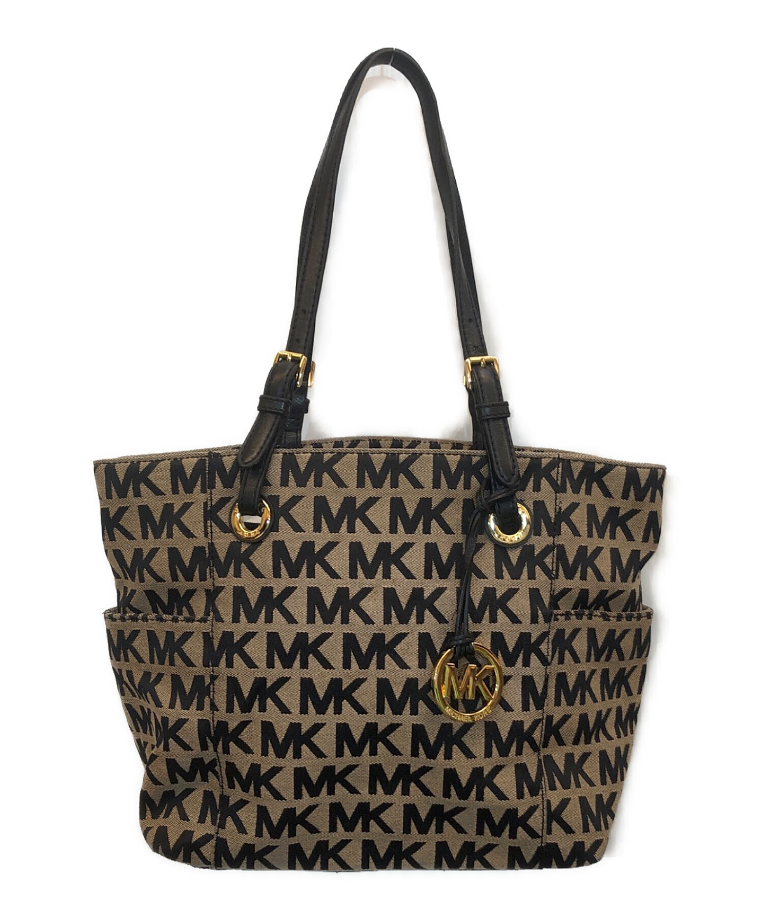 中古・古着通販】MICHAEL KORS (マイケルコース) 総ロゴトートバッグ 