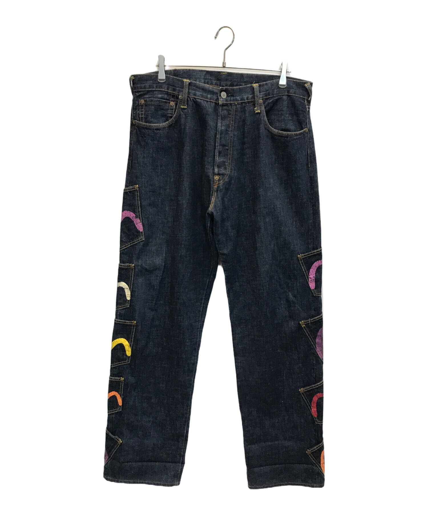 中古・古着通販】EVISU (エビス) Many pockets /デニムパンツ