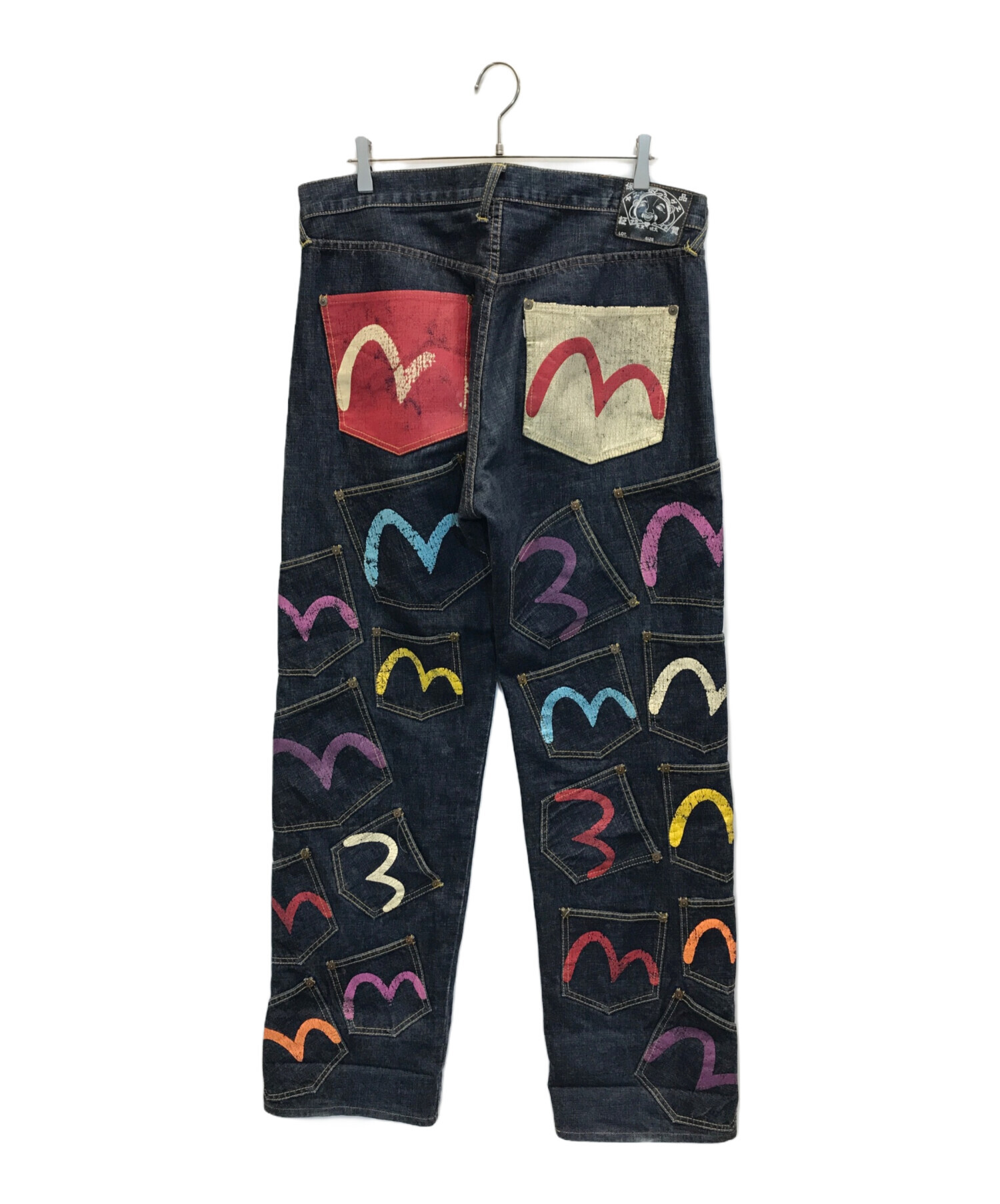 中古・古着通販】EVISU (エビス) Many pockets /デニムパンツ
