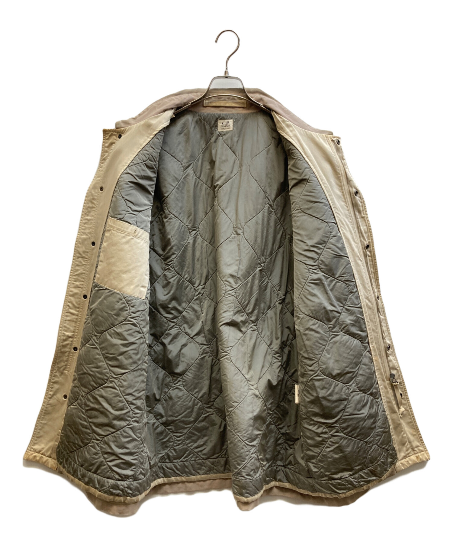 【未使用】C.P.COMPANY シーピーカンパニーライナー付きコート 中古・古着通販】C.P COMPANY (シーピーカンパニー) ライナー付モッズ