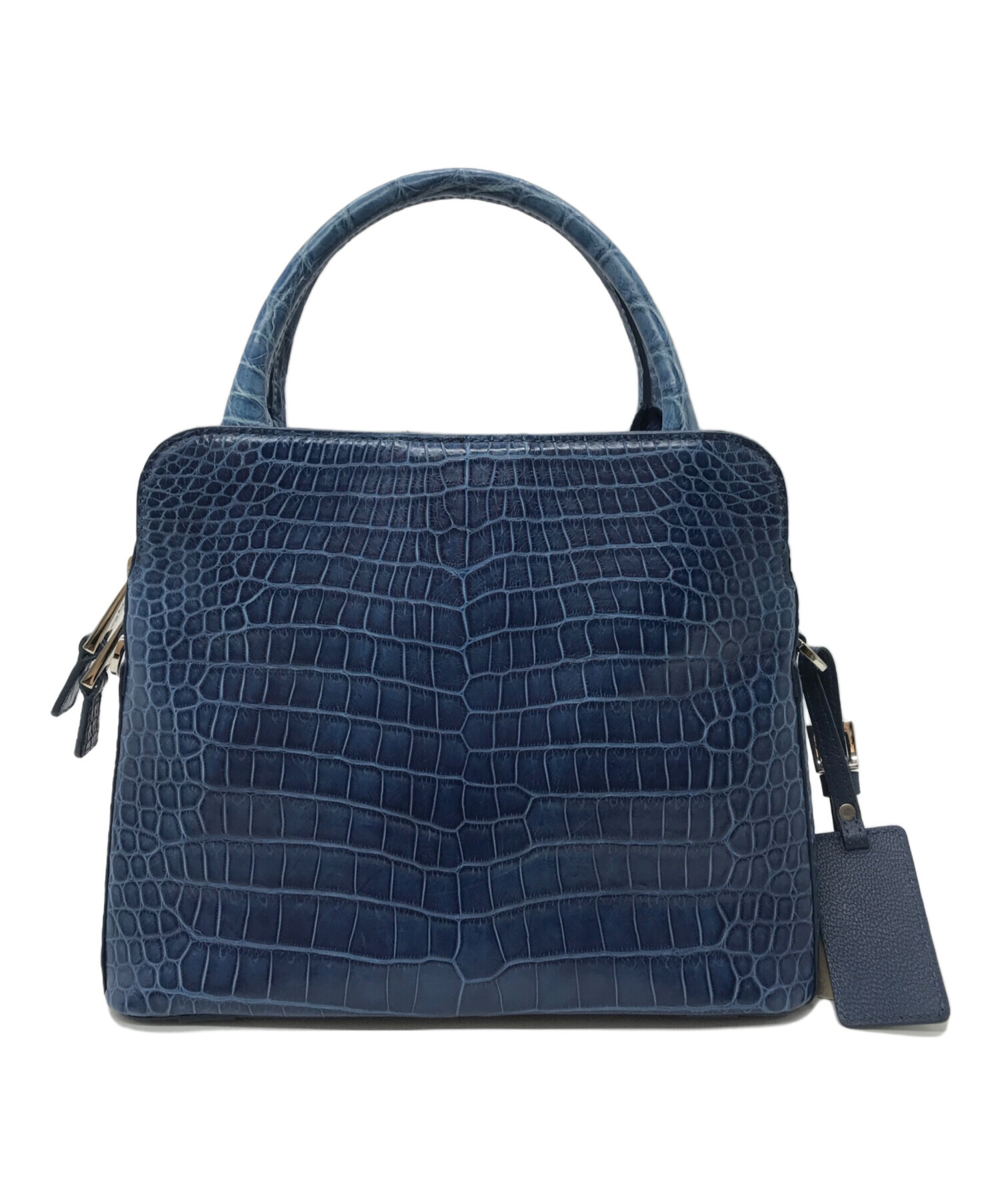 中古・古着通販】Pelley Lusso (ペレリールッソ) クロコ バンブー 3way 