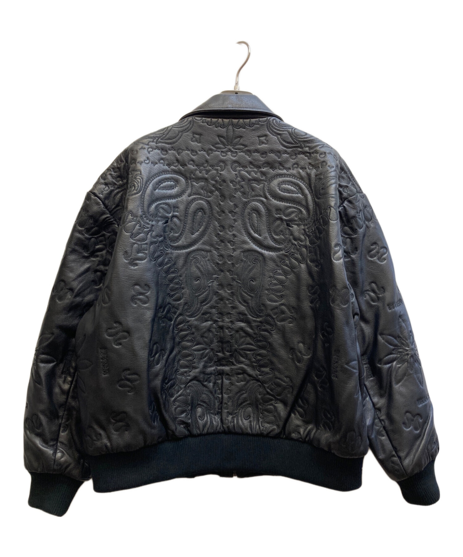 中古・古着通販】MENACE (メナス) grow around EMBROIDERED LEATHER