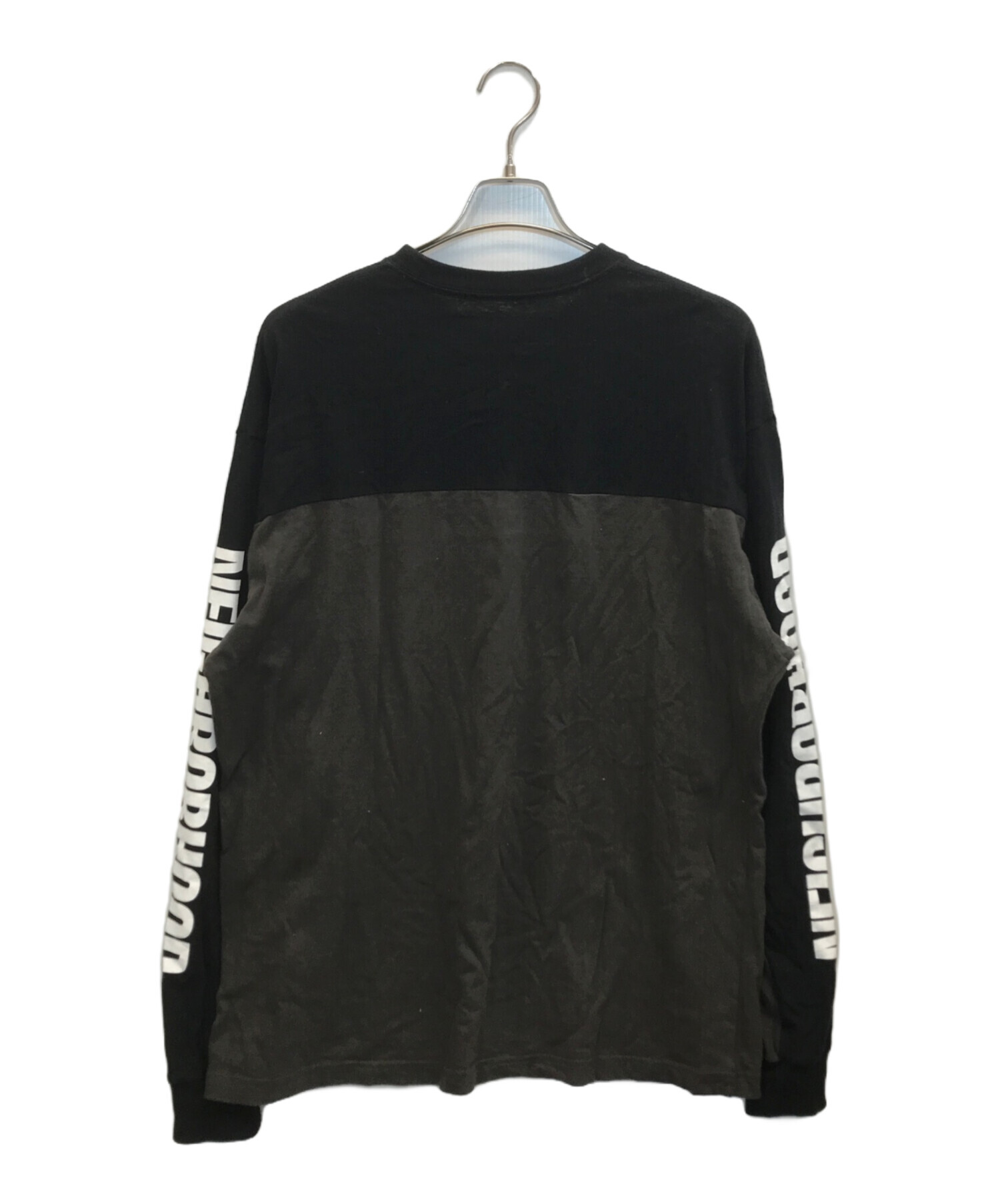 中古・古着通販】NEIGHBORHOOD (ネイバーフッド) BICOLOR CREWNECK LS 