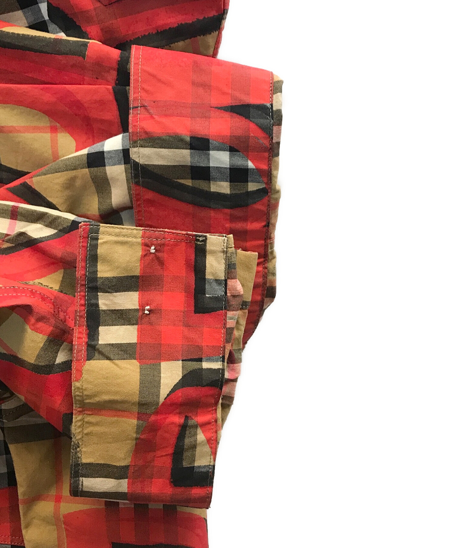 中古・古着通販】BURBERRY (バーバリー) ロゴ グラフィティ チェック 