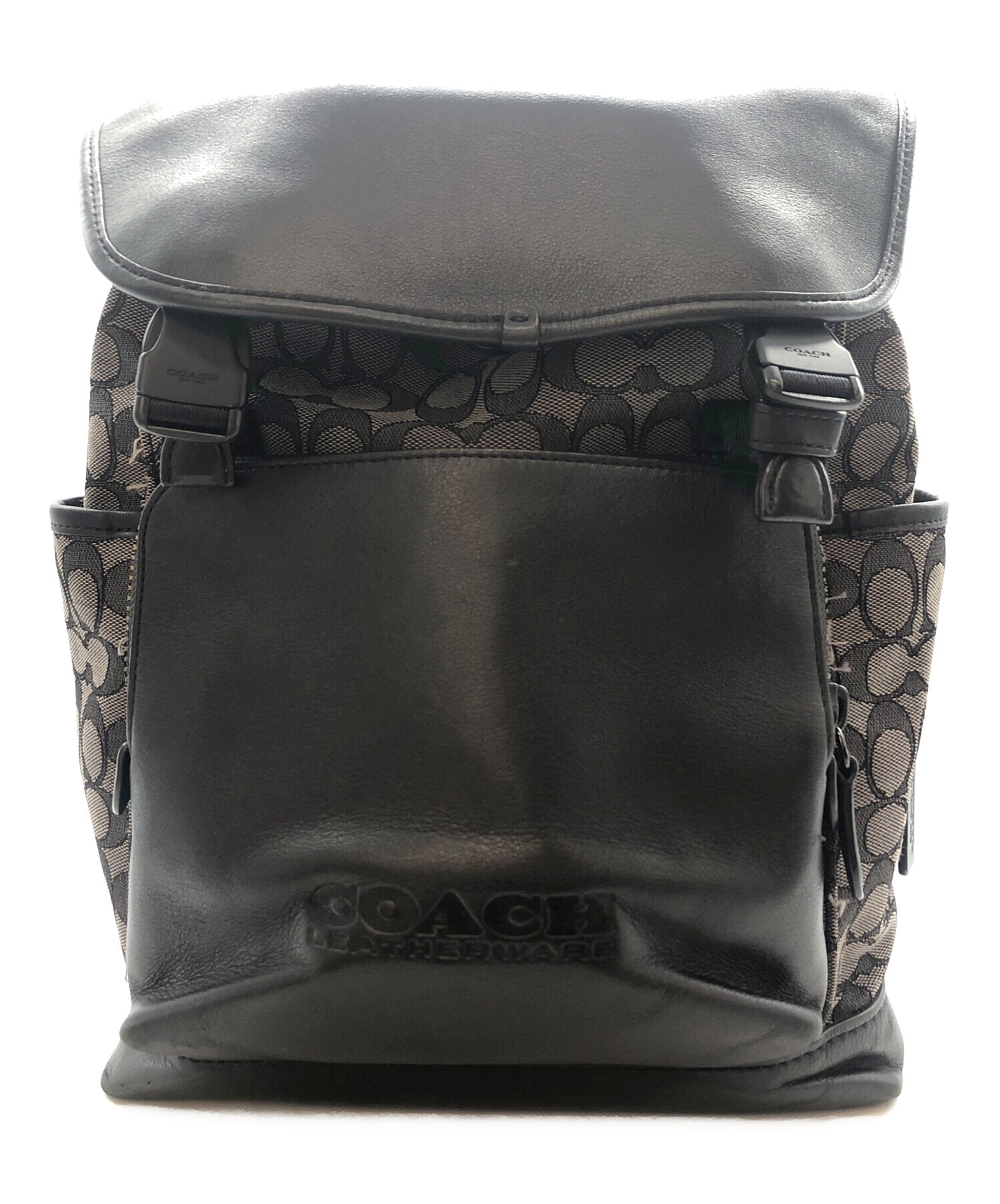 中古・古着通販】COACH (コーチ) リーグ フラップ バックパック 
