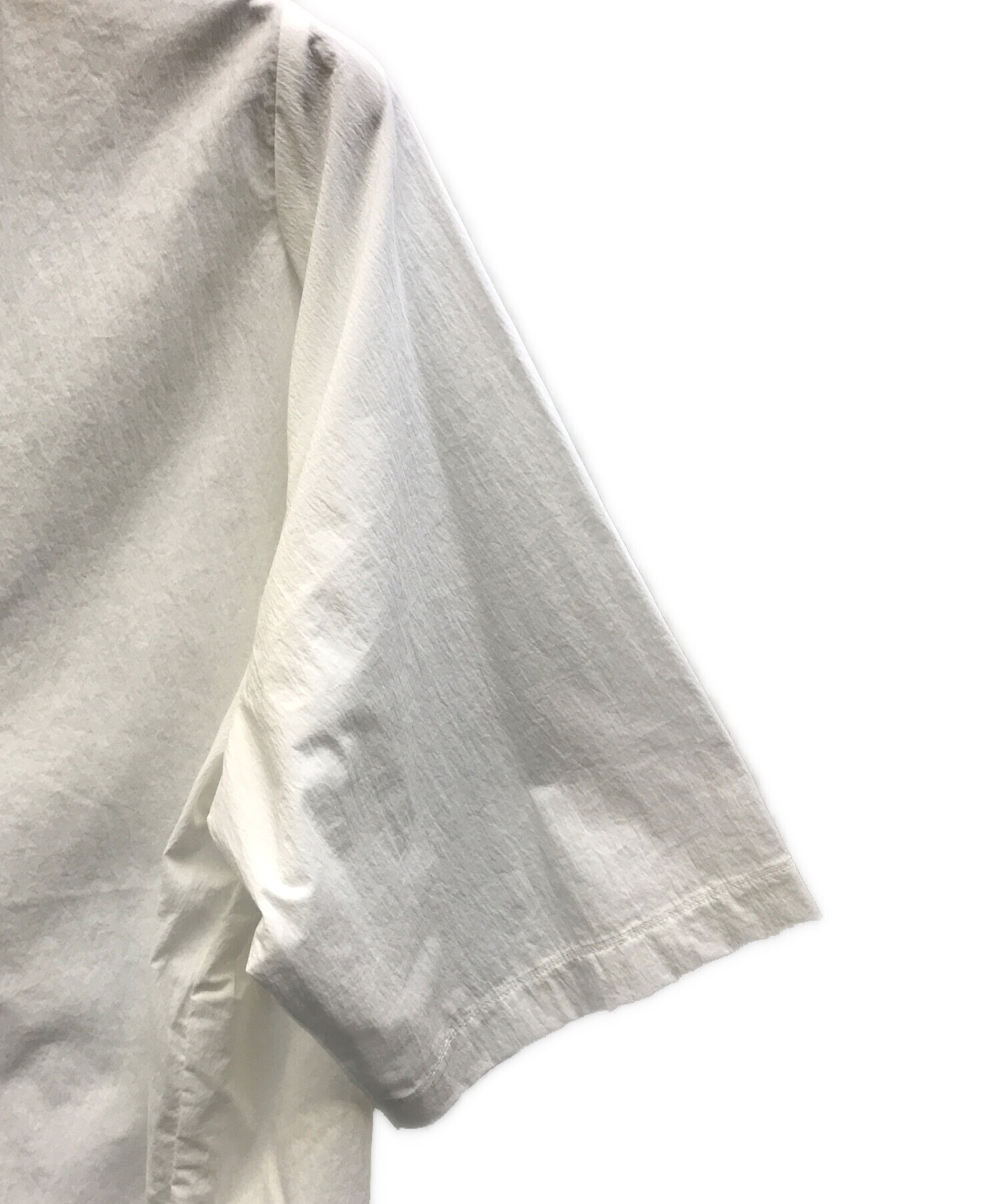 中古・古着通販】TEATORA (テアトラ) CARTRIDGE SHIRT S/S DR ホワイト