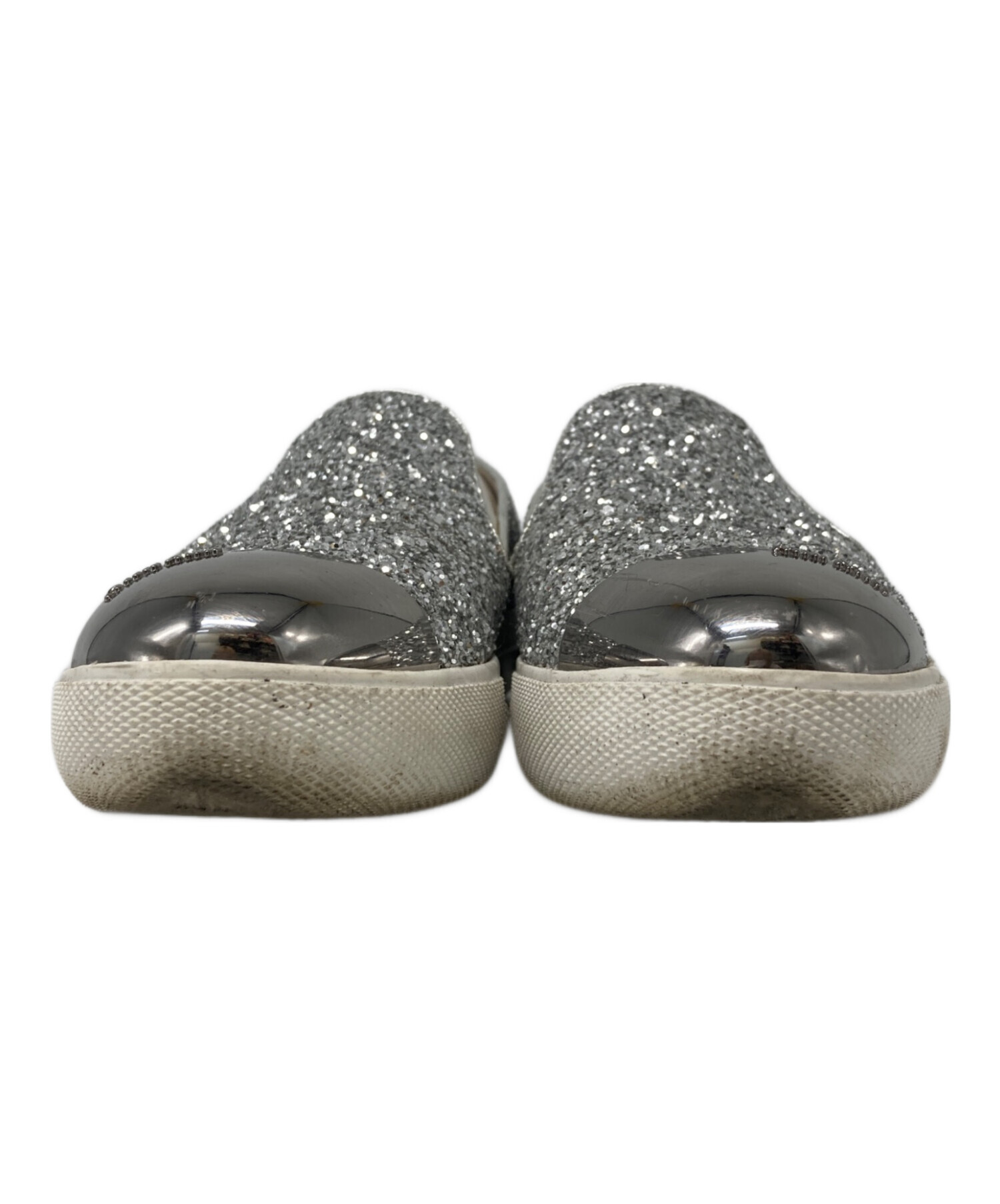 MIU スリッポン ミュウミュウ MIUMIU グリッダー 中古・古着通販MIU 