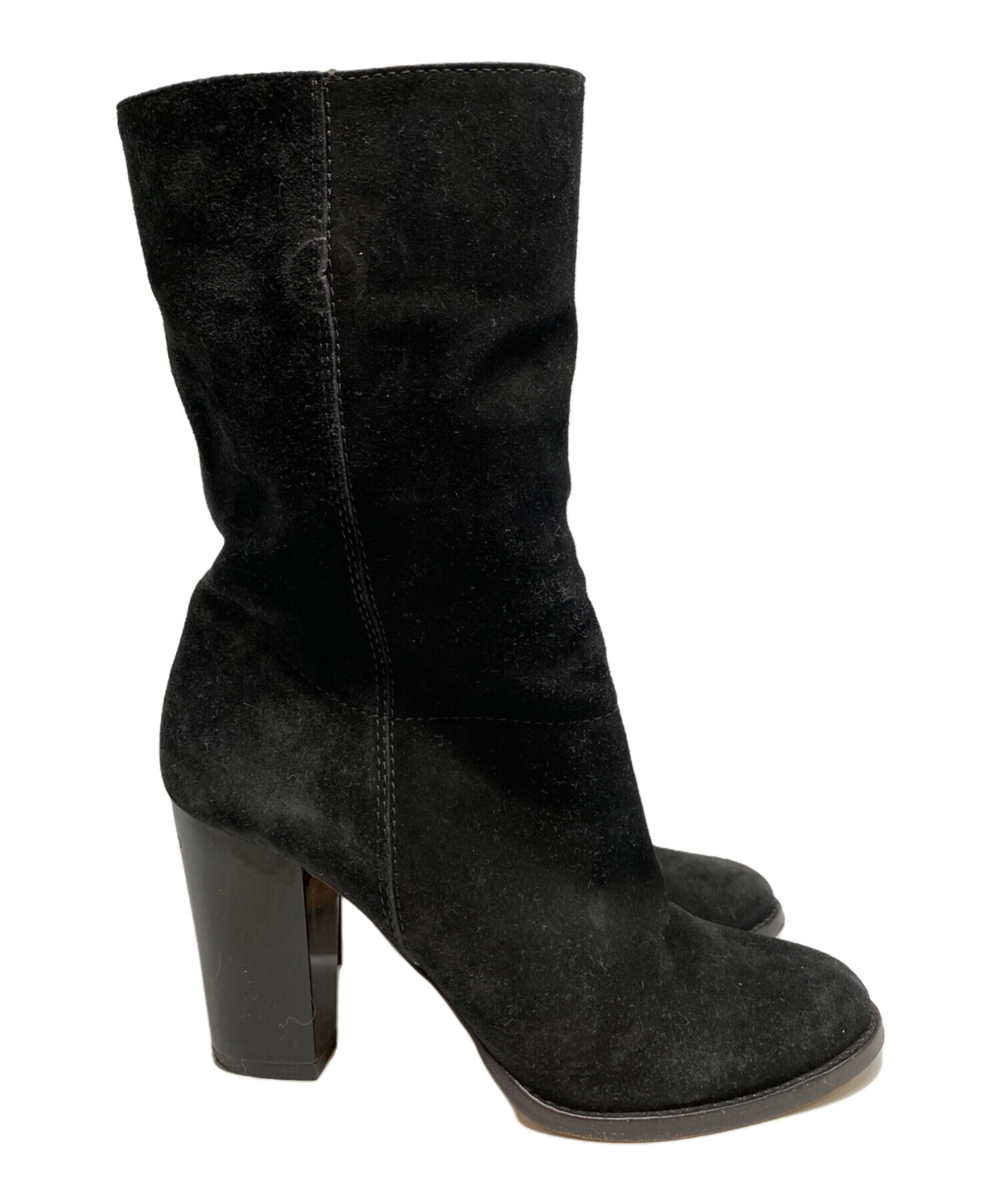 中古・古着通販】JIMMY CHOO (ジミーチュウ) スウェードレザーブーツ