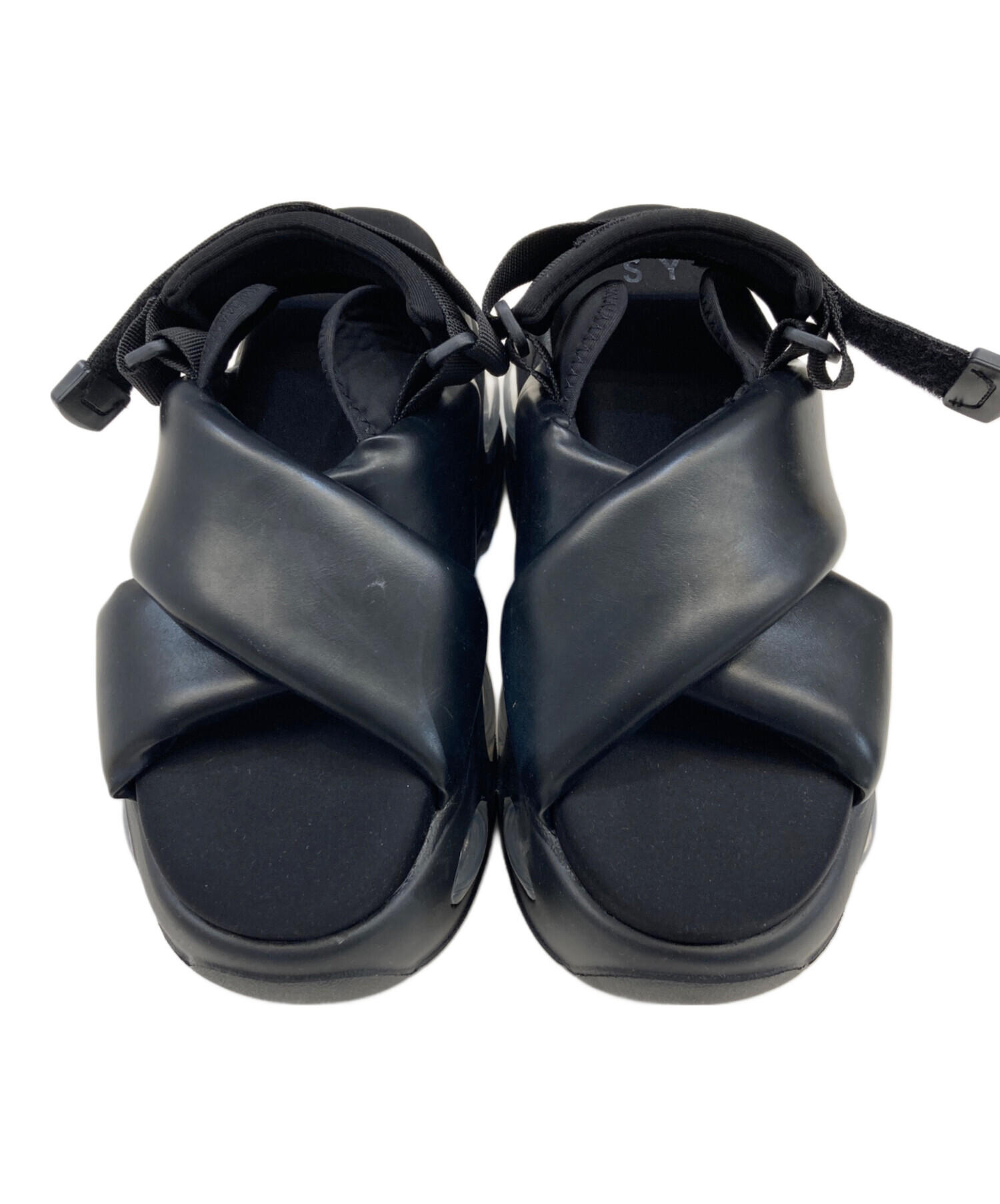 中古・古着通販】SLY (スライ) AIR VOLUME SOLE SANDAL ブラック