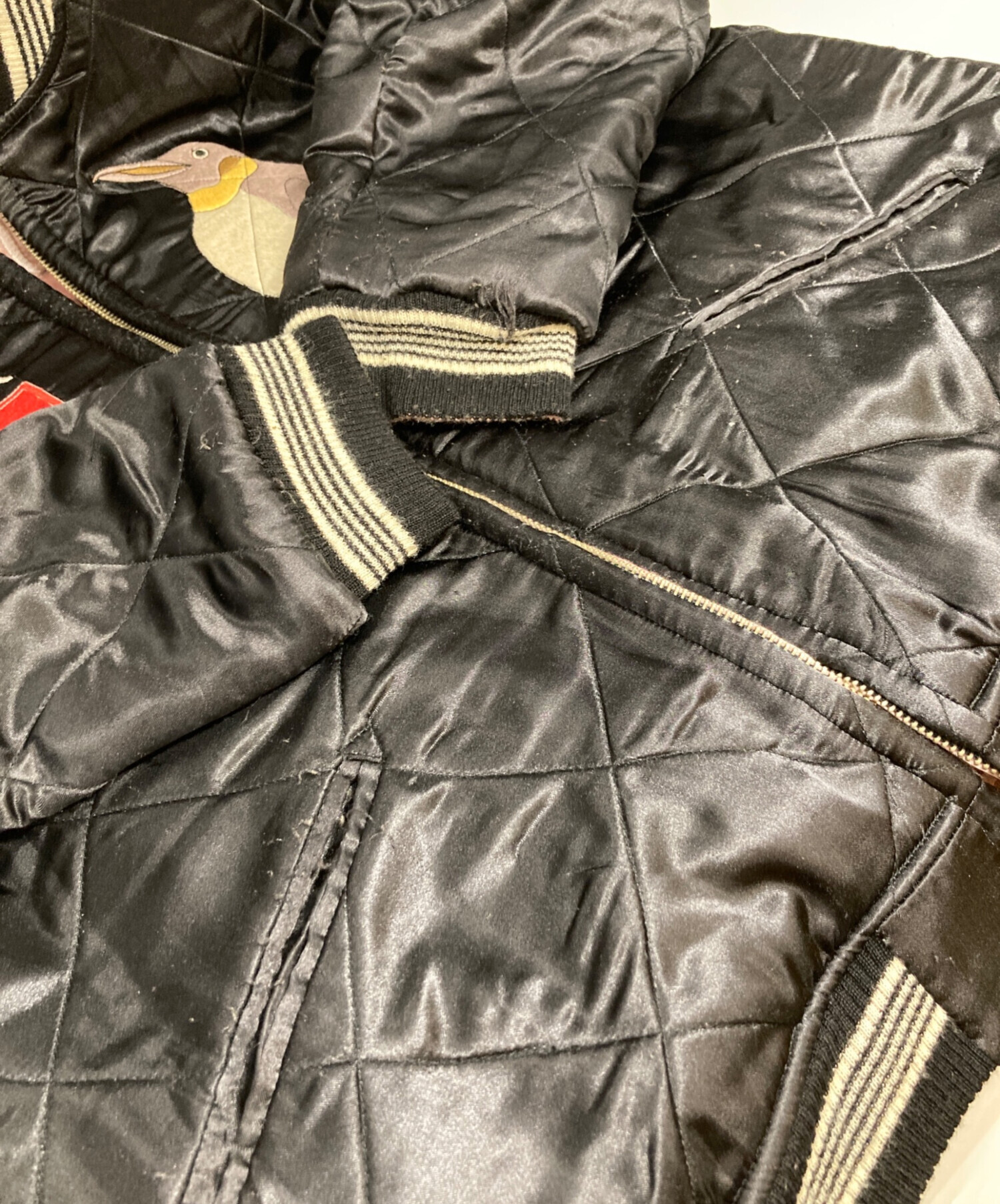 中古・古着通販】EVISU (エヴィス) リバーシブルスカジャン ピンク