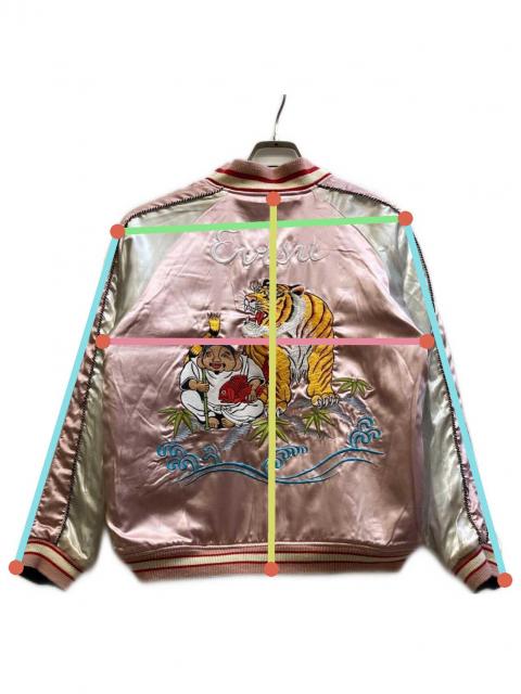 中古・古着通販】EVISU (エヴィス) リバーシブルスカジャン ピンク