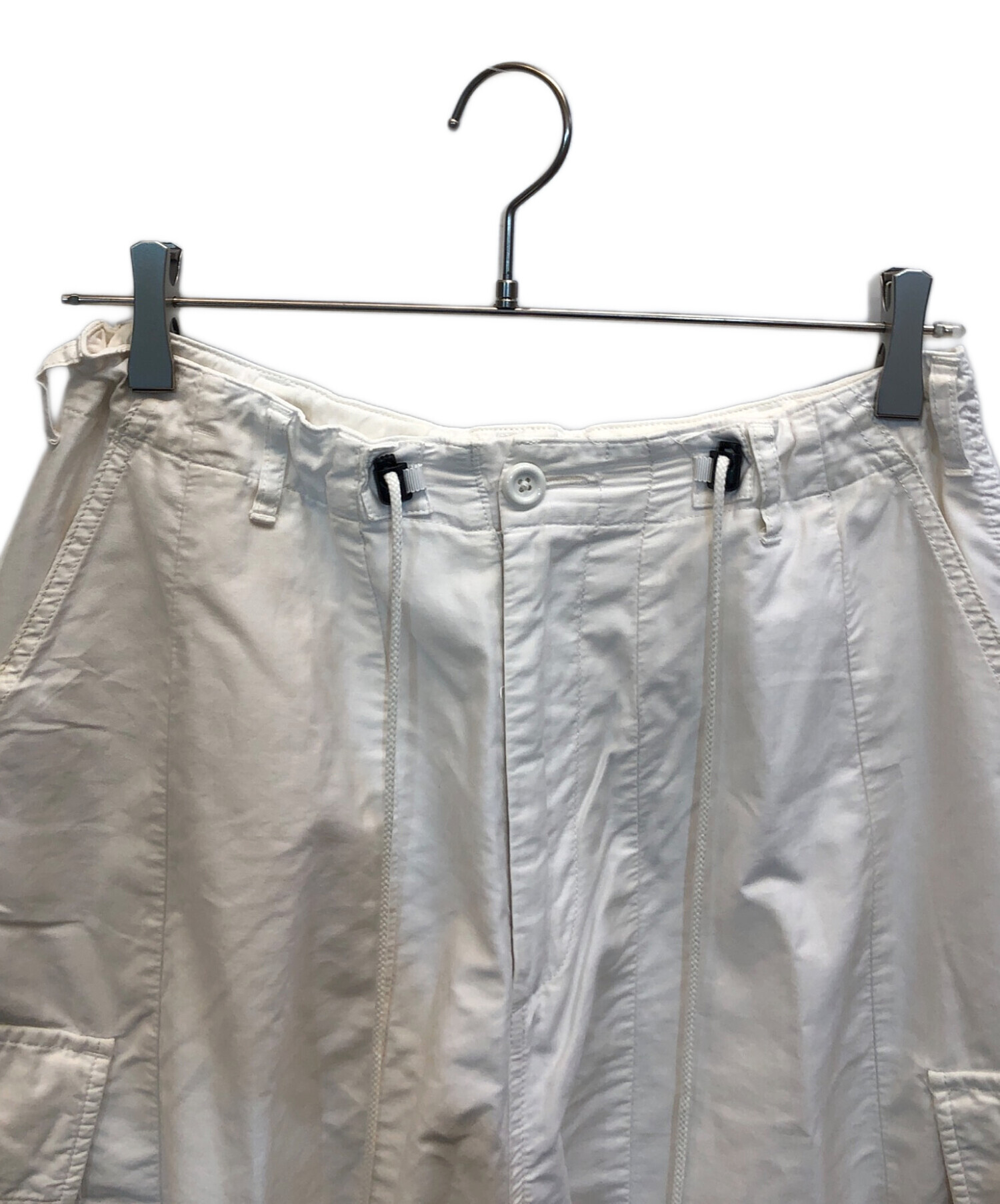 中古・古着通販】Needles (ニードルズ) ヒザデルパンツ-BDU ホワイト