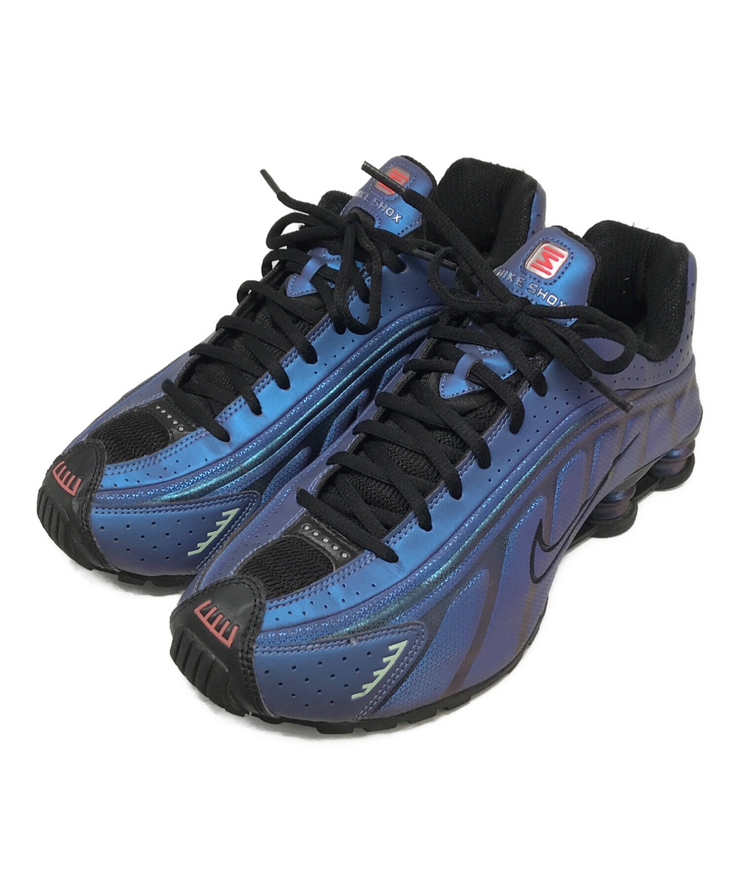 中古・古着通販】NIKE (ナイキ) SHOX R4 METALLIC SILVER/METALLIC 