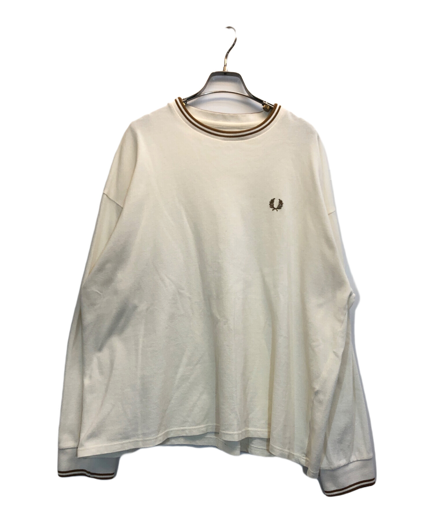 中古・古着通販】FRED PERRY (フレッドペリー) 鹿の子長袖カットソー 