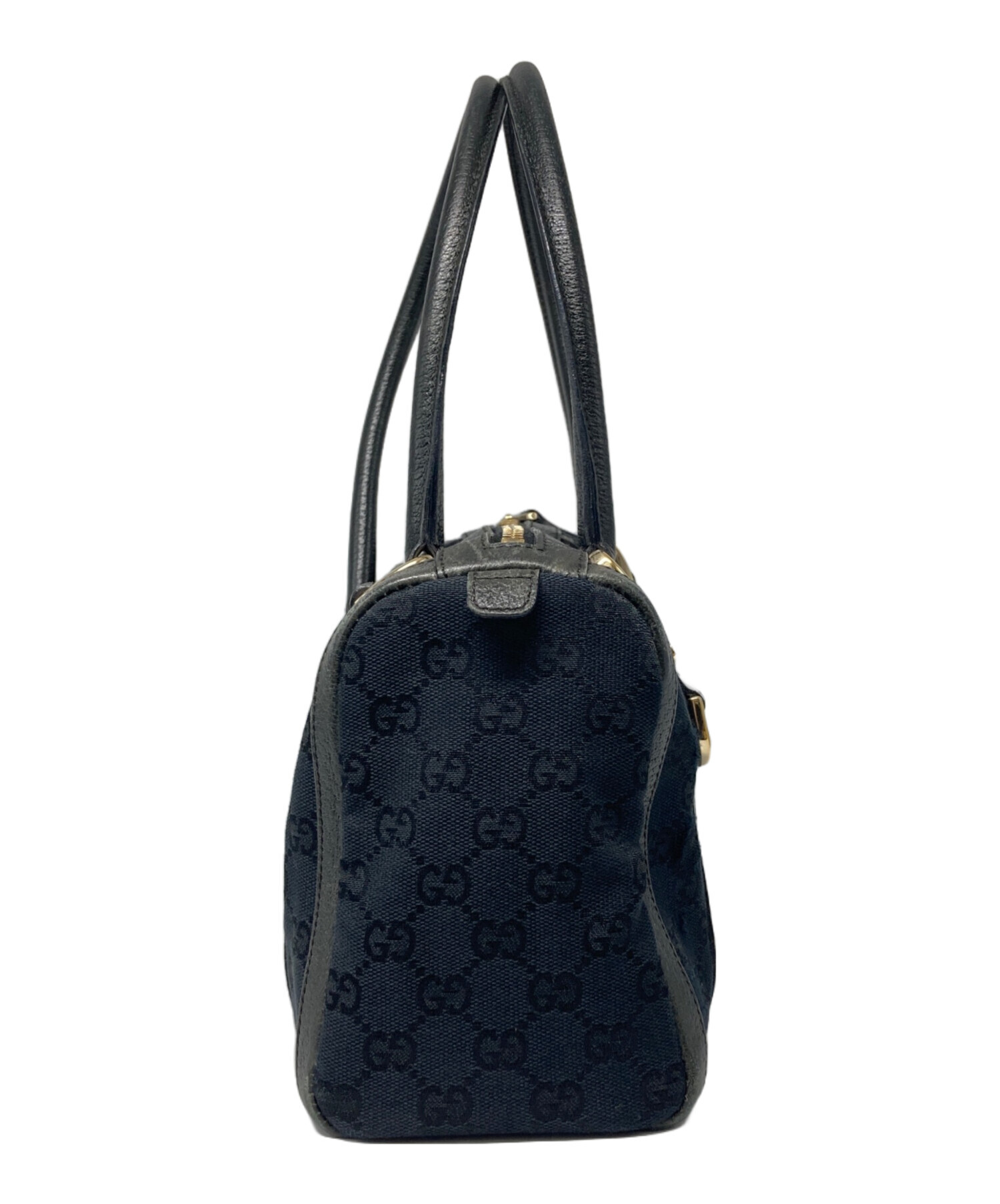 中古・古着通販】GUCCI (グッチ) キャンバスミニボストンバッグ 