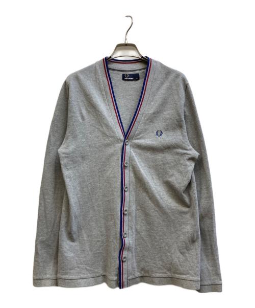 中古・古着通販】FRED PERRY (フレッドペリー) カーディガン グレー