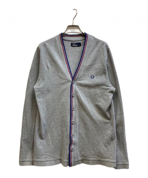 古着 90's フレッドペリー カーディガン 中古・古着通販】FRED PERRY (フレッドペリー) カーディガン グレー