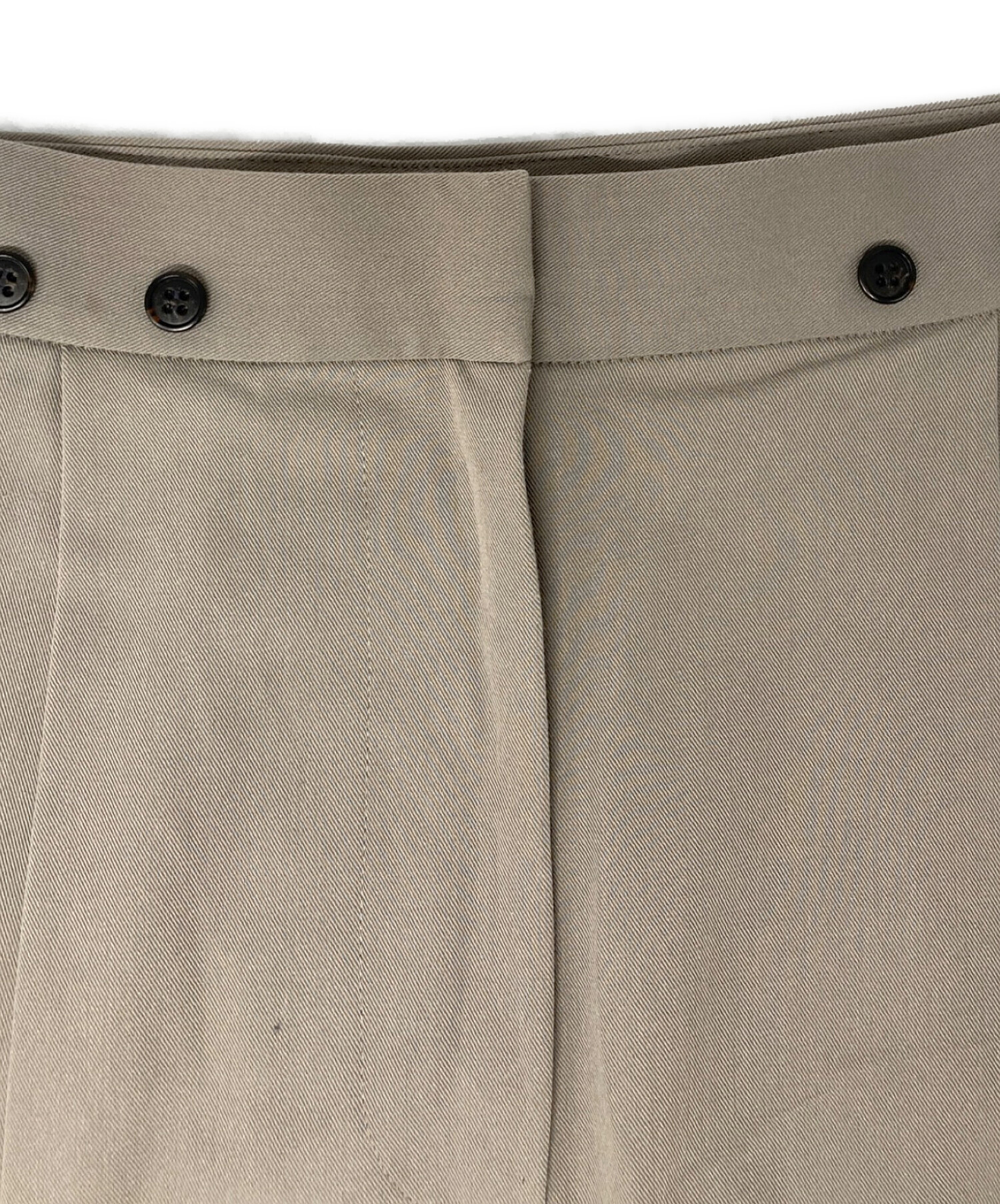 中古・古着通販】CLANE (クラネ) Suspender Wide Pants グレー サイズ 