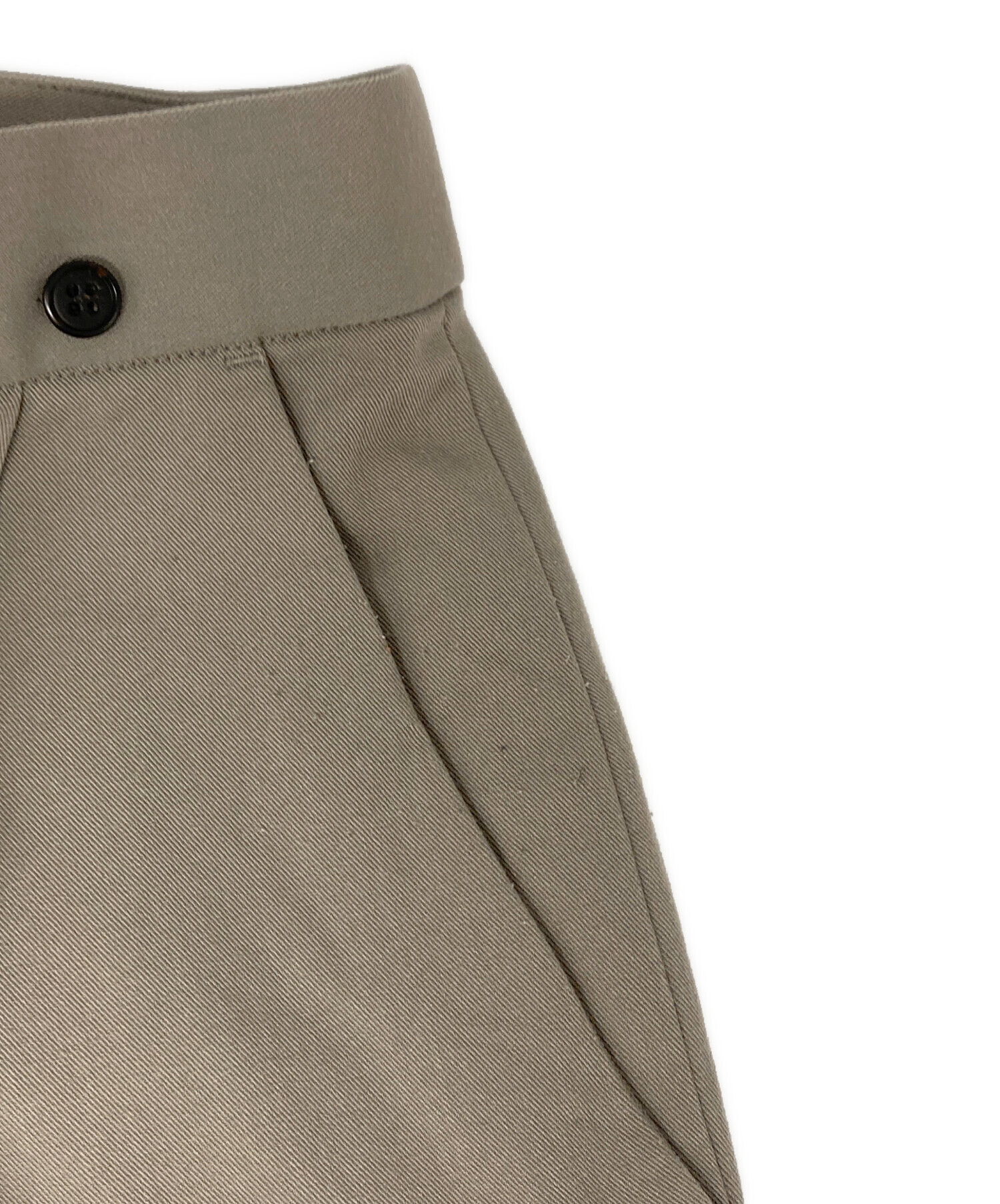 中古・古着通販】CLANE (クラネ) Suspender Wide Pants グレー サイズ 