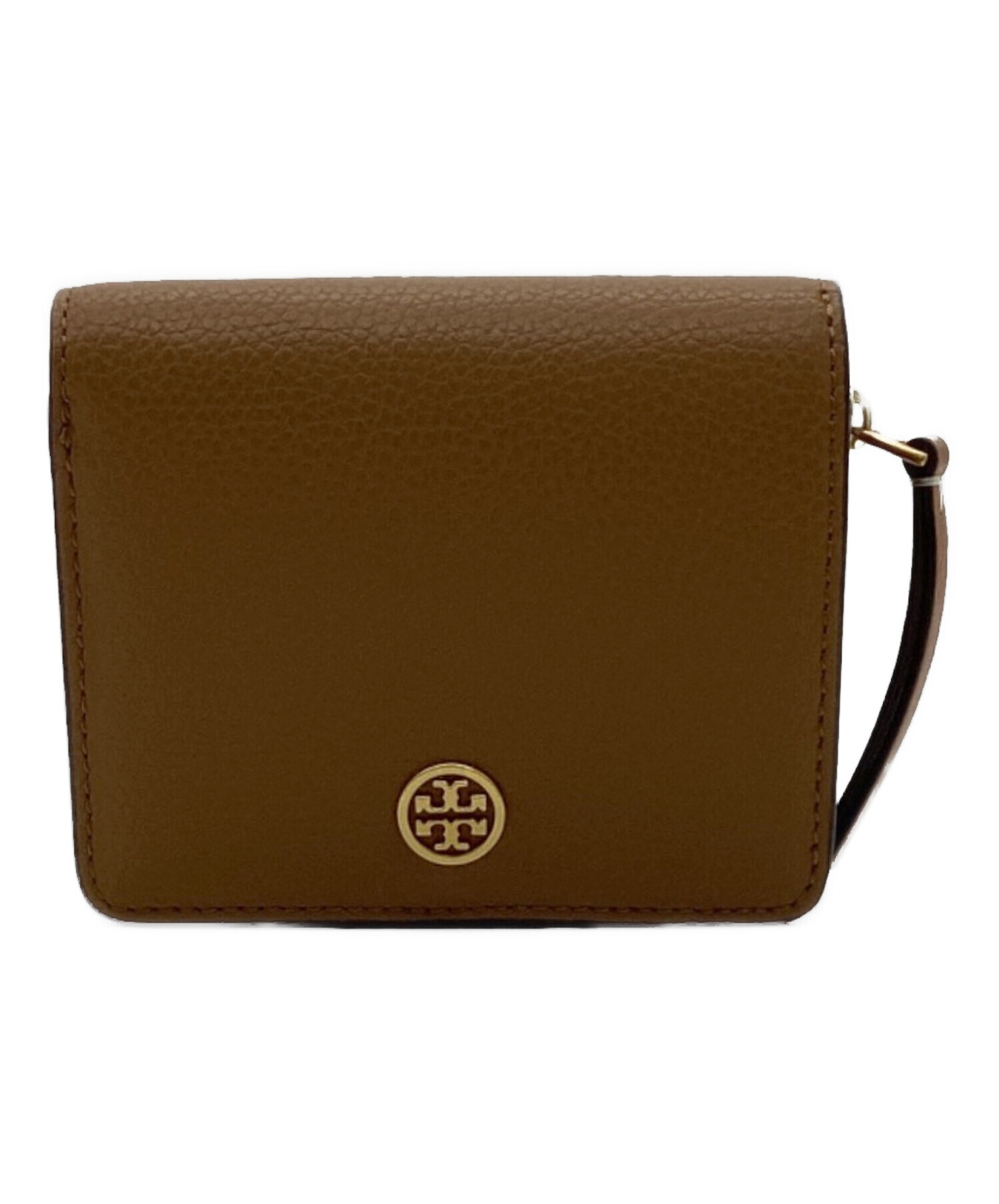 中古・古着通販】TORY BURCH (トリーバーチ) 2つ折り財布 ブラウン 