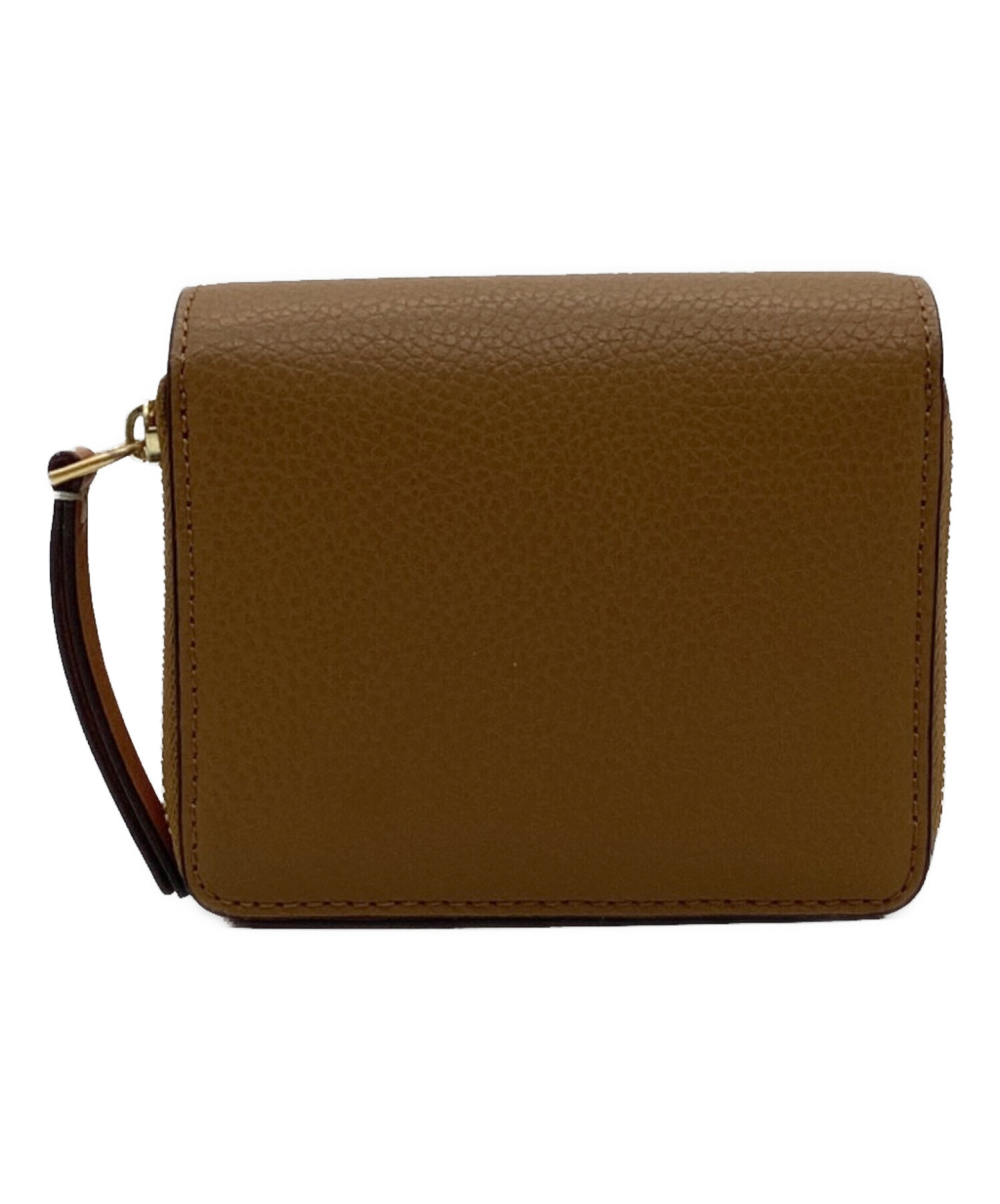 中古・古着通販】TORY BURCH (トリーバーチ) 2つ折り財布 ブラウン 