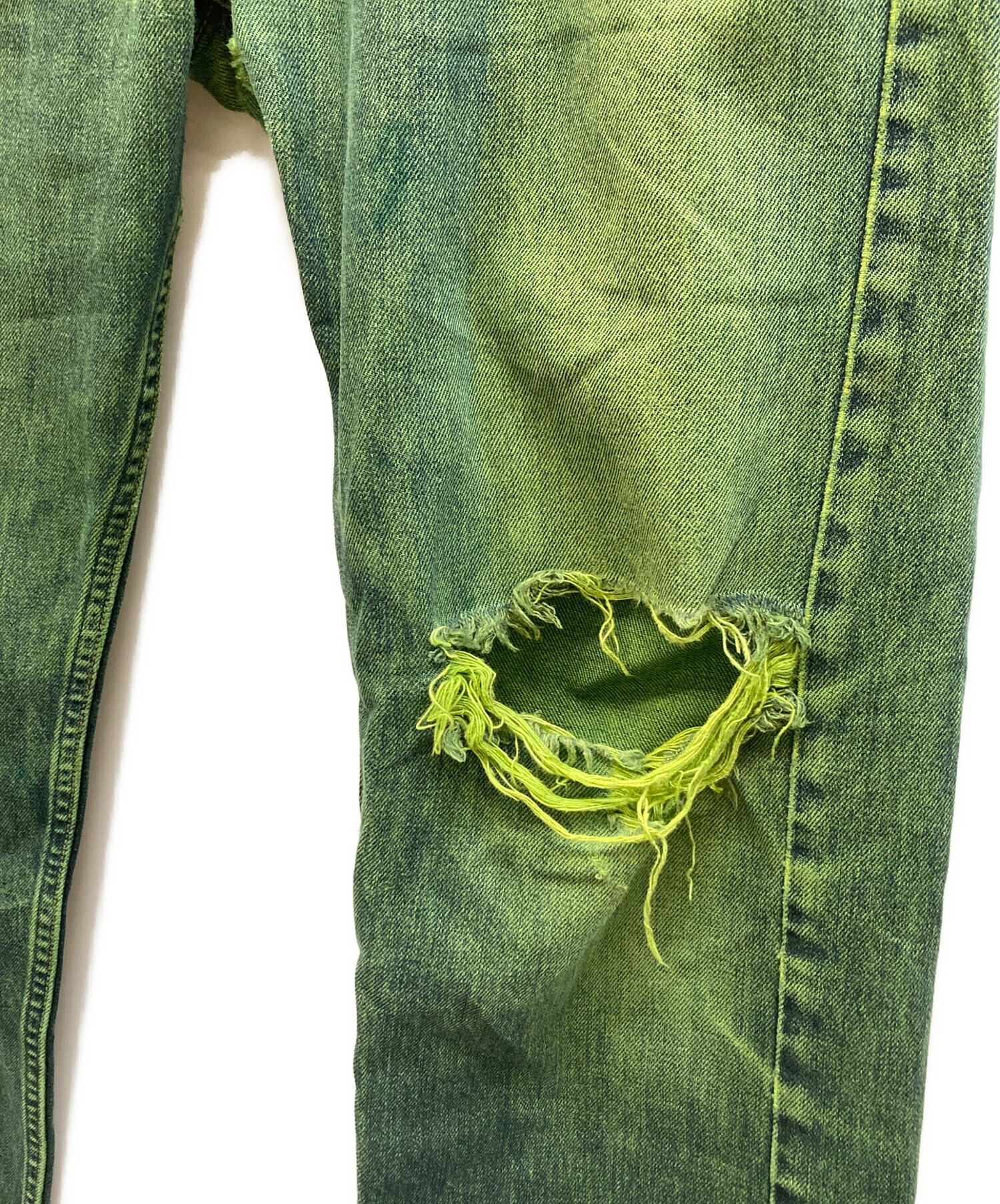 中古・古着通販】LEVI'S (リーバイス) 501 ダメージデニムパンツ