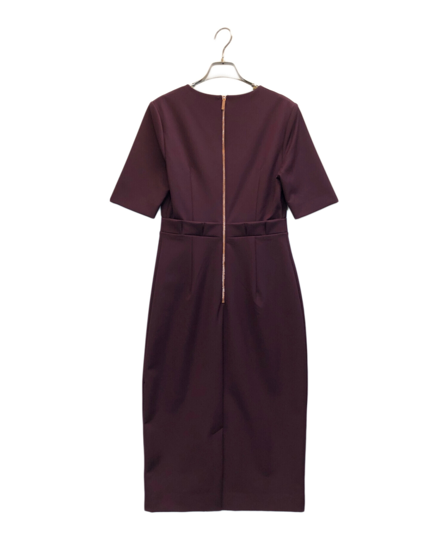 中古・古着通販】ted baker (テッドベーカー) フリルウエストディープ 